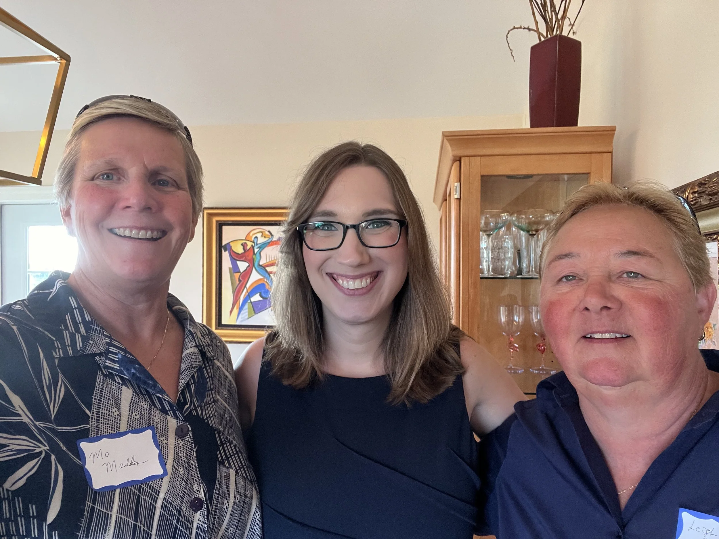 Mo and Leigh with Rep. Sarah McBride!