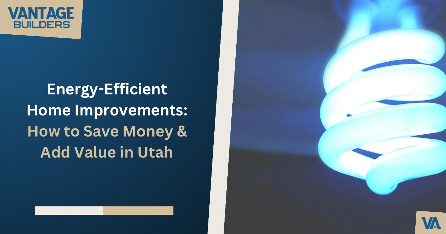 Energy-Efficient Home Improvements: How to Save Money &amp; Add Value in Utah