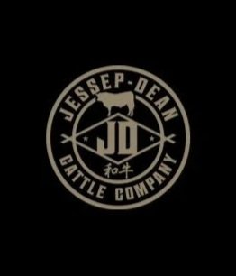 Logo for JESSEP-DEAN Battle Company, featuring a dog silhouette, crossed swords, and Chinese characters, with a circular design.
