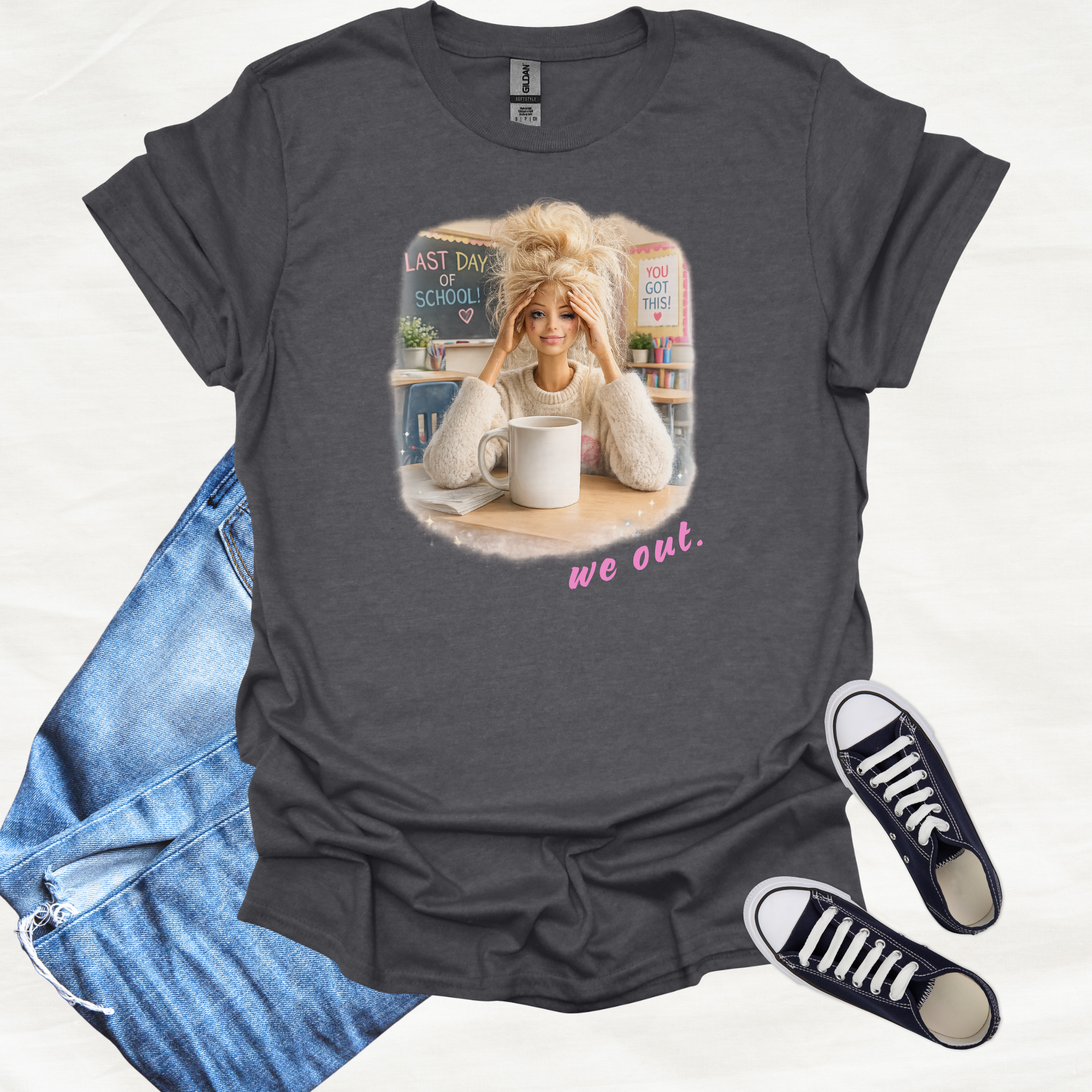 Last Day Teacher Tee