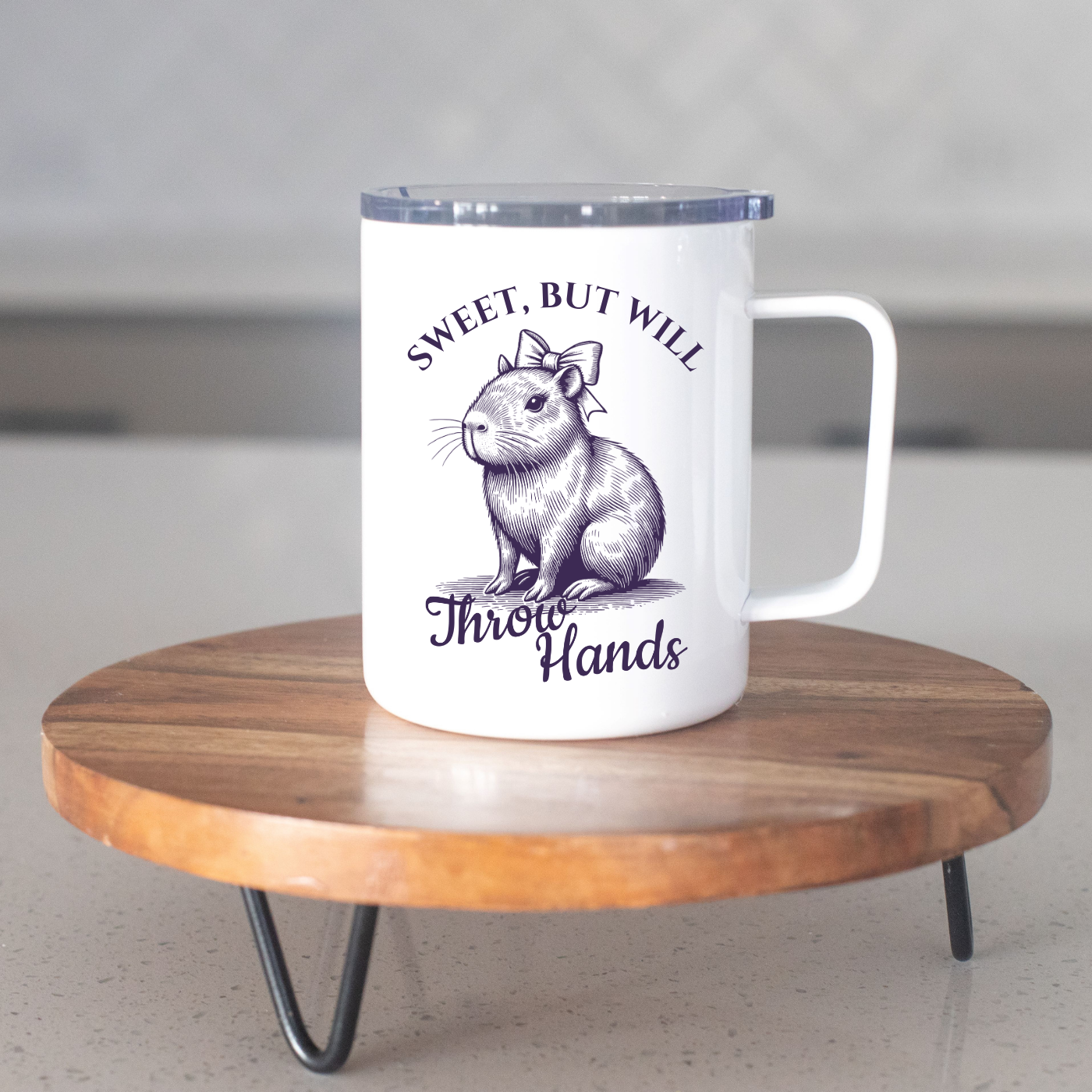 Sweet, But Will Throw Hands Mugs