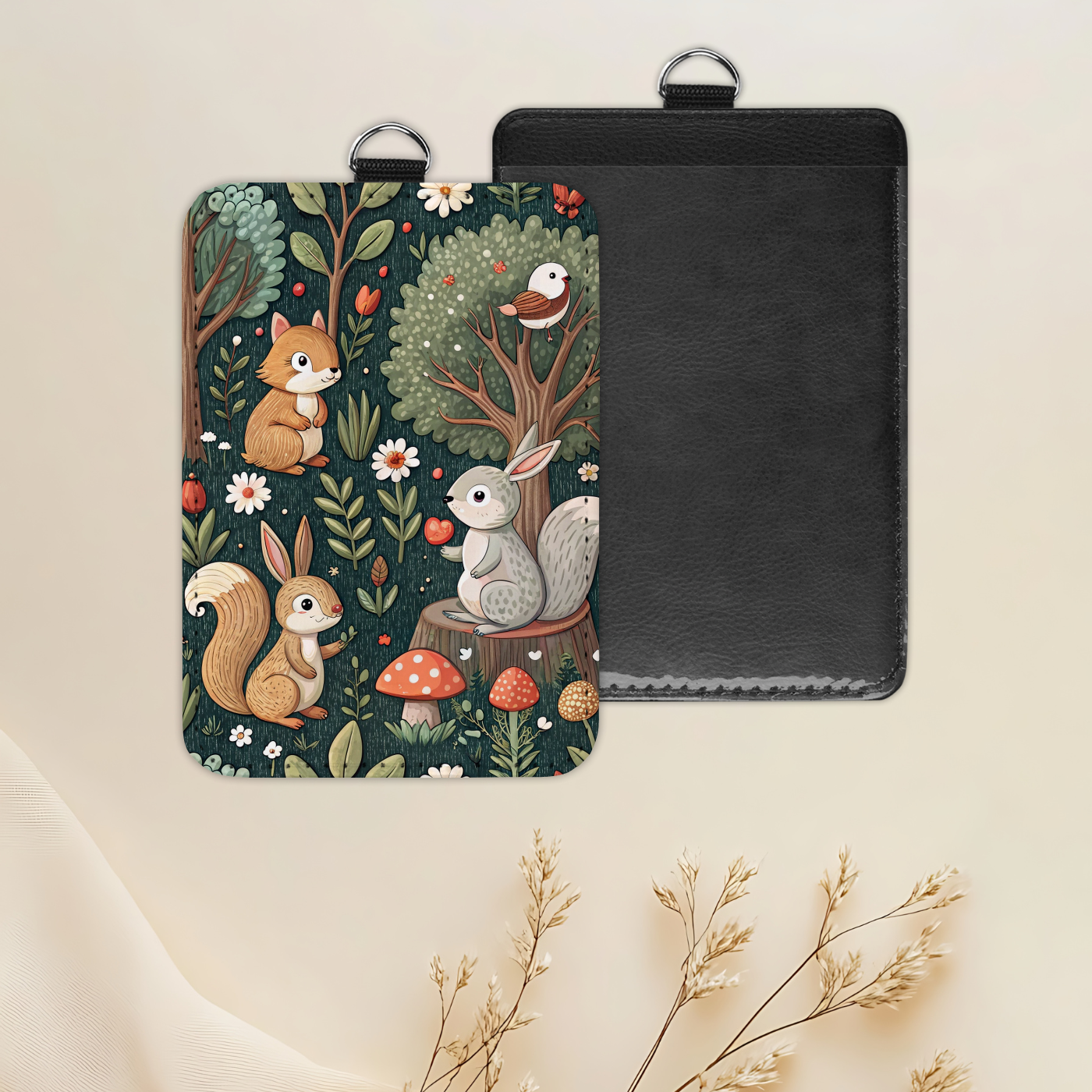 Furry & Feathered Friends Badge Holder