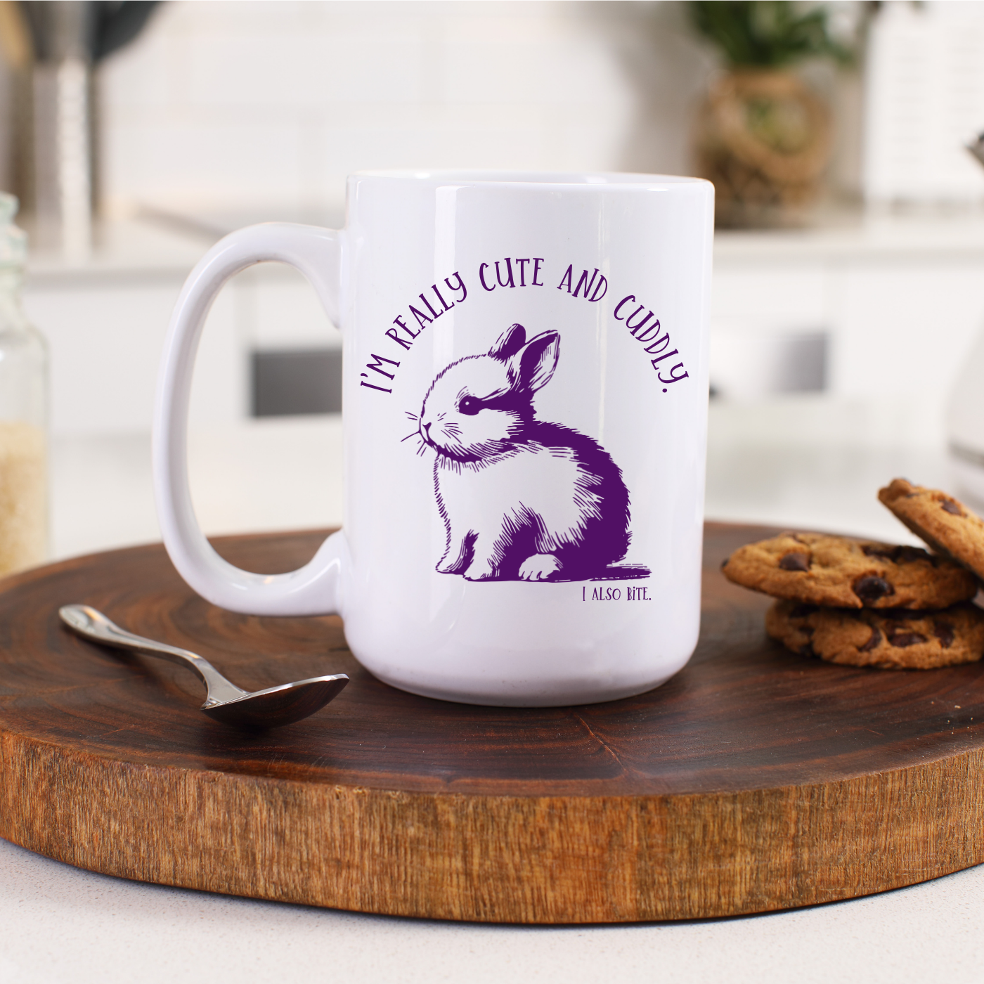 I’m Really Cute and Cuddly Rabbit Mugs
