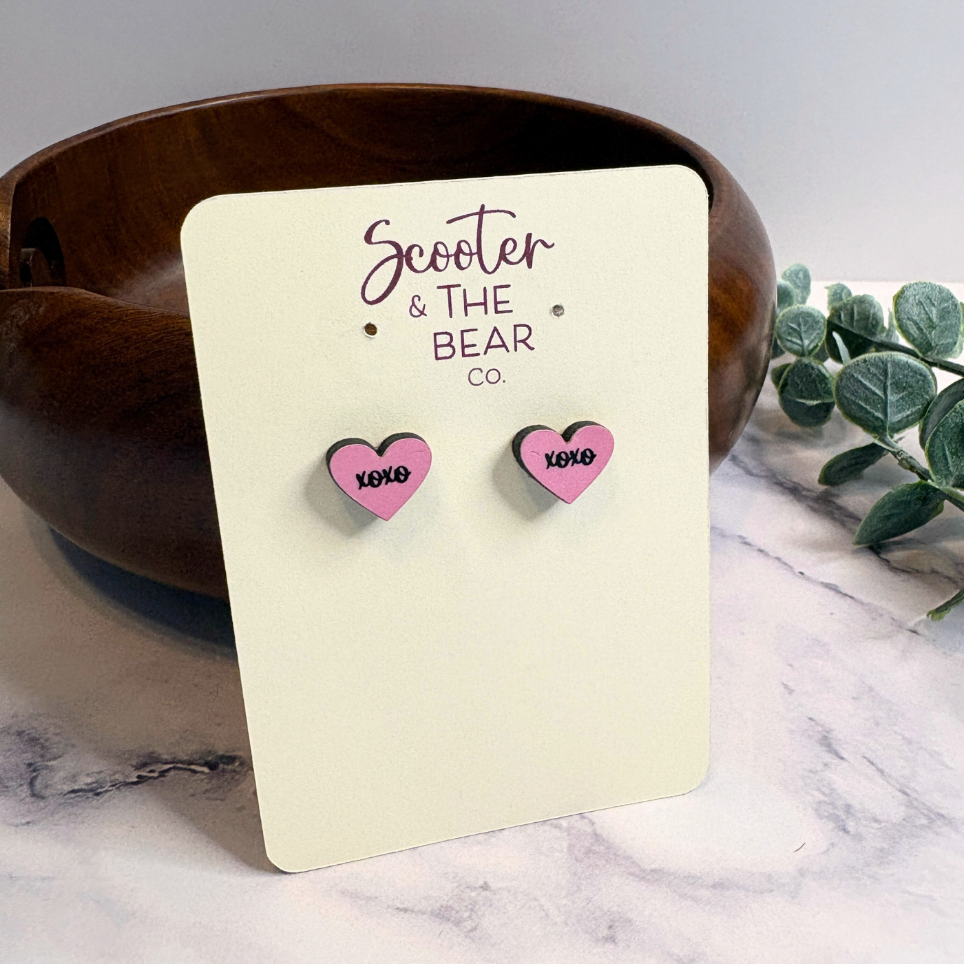 XOXO Sweetheart Studs