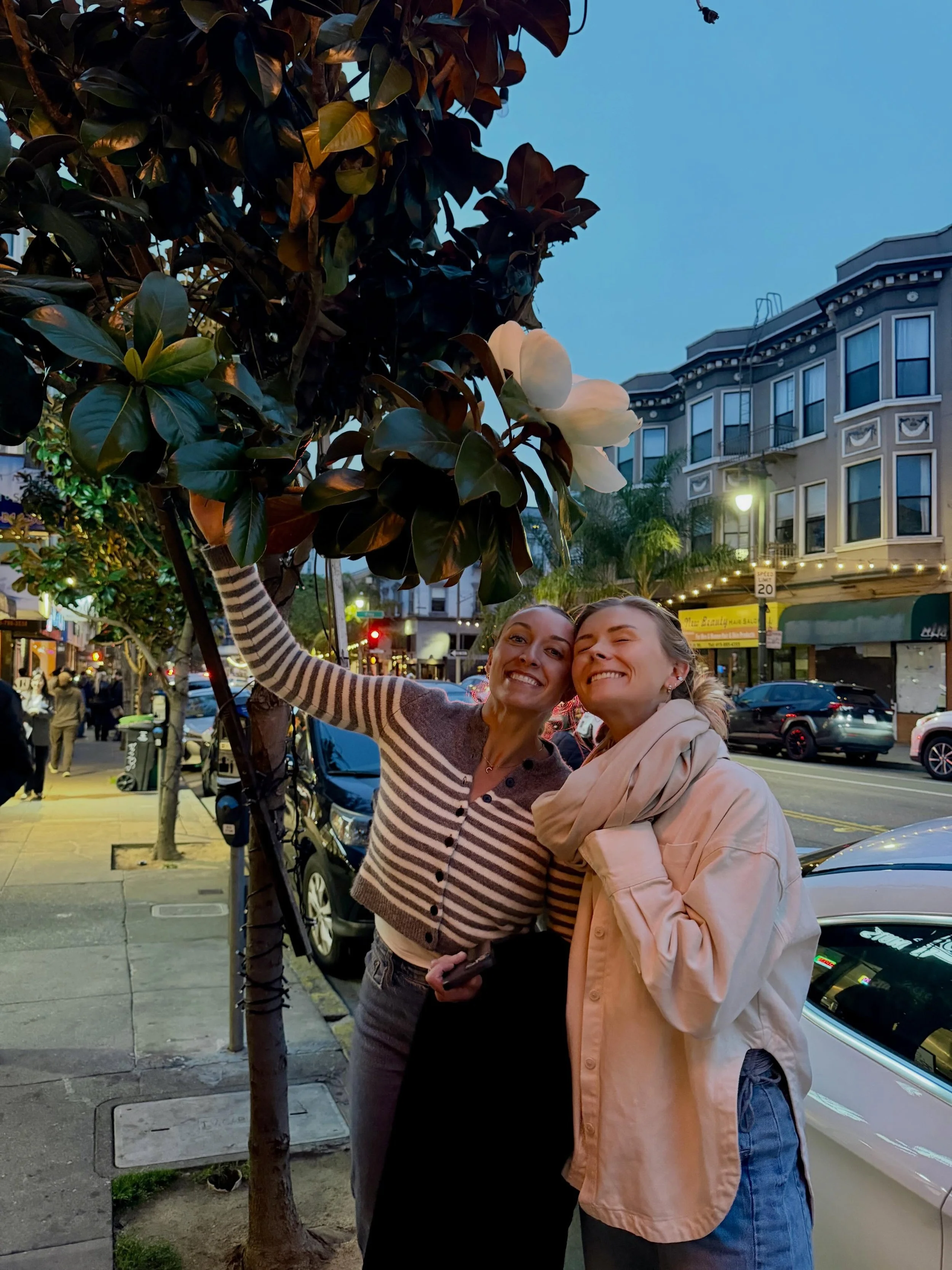 Visiting our CA fam for the weekend☀️🍵🦭💕✨🪩