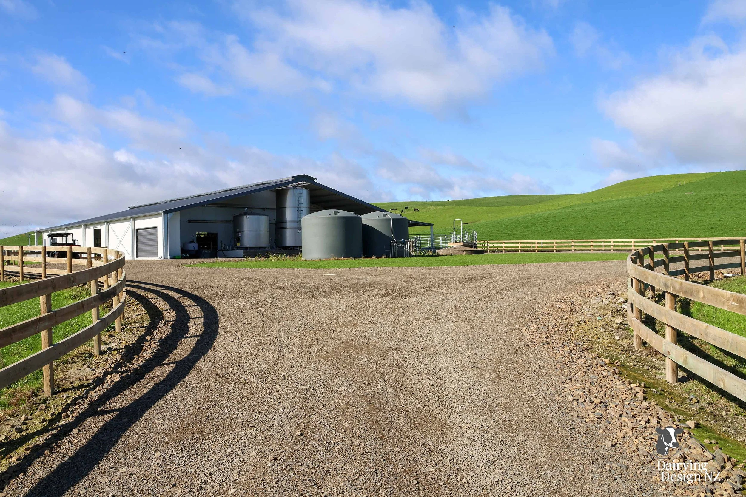 South Waikato rotary dairy shed development designed for efficient milking and cow flow 