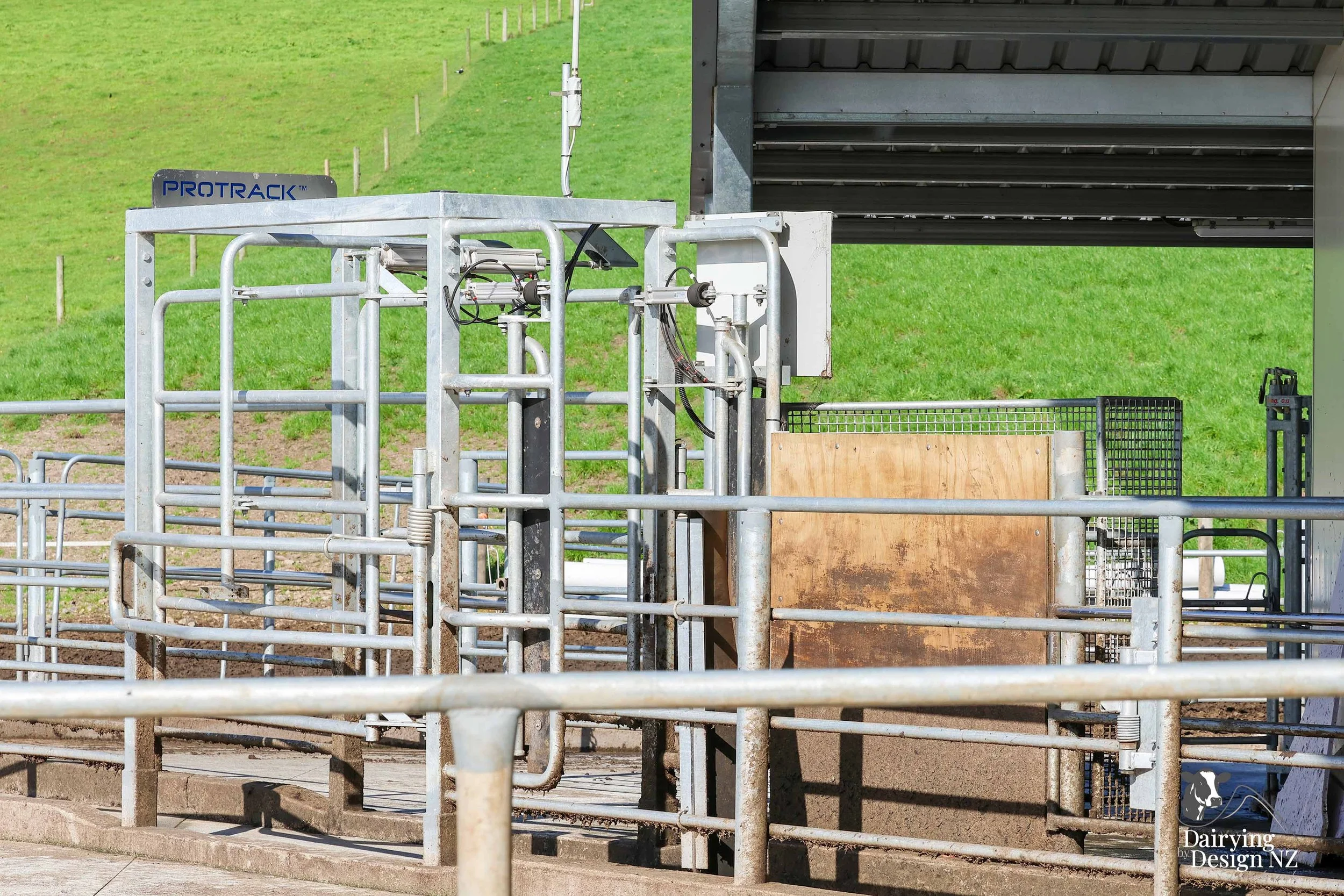  South Waikato rotary dairy shed development designed for efficient milking and cow flow 