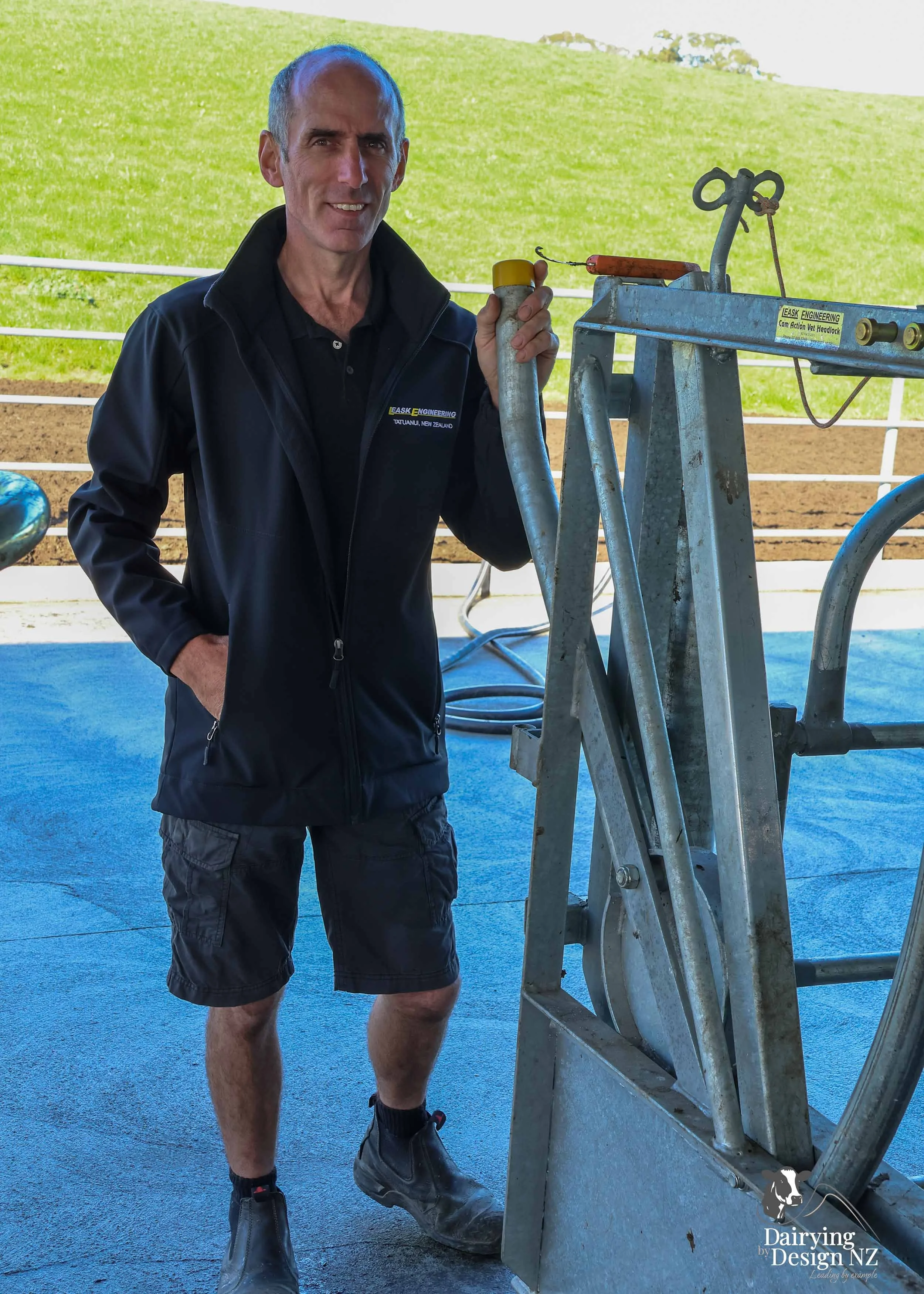 South Waikato rotary dairy shed development designed for efficient milking and cow flow Leask Engineering 