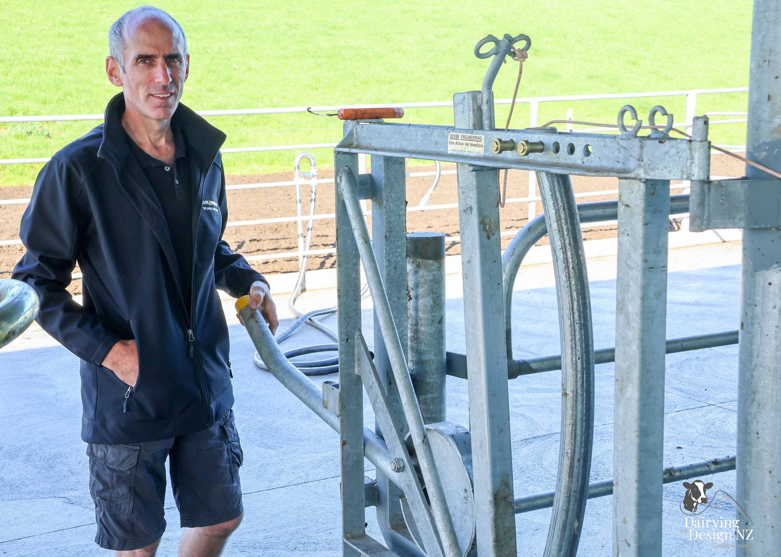  South Waikato rotary dairy shed development designed for efficient milking and cow flow built by Don Chapman Waikato Ltd, featuring a Moa Rotary Platform, yard work by Leask Engineering, feed pad by K&amp;B Builders, electrical work by Laser Electri
