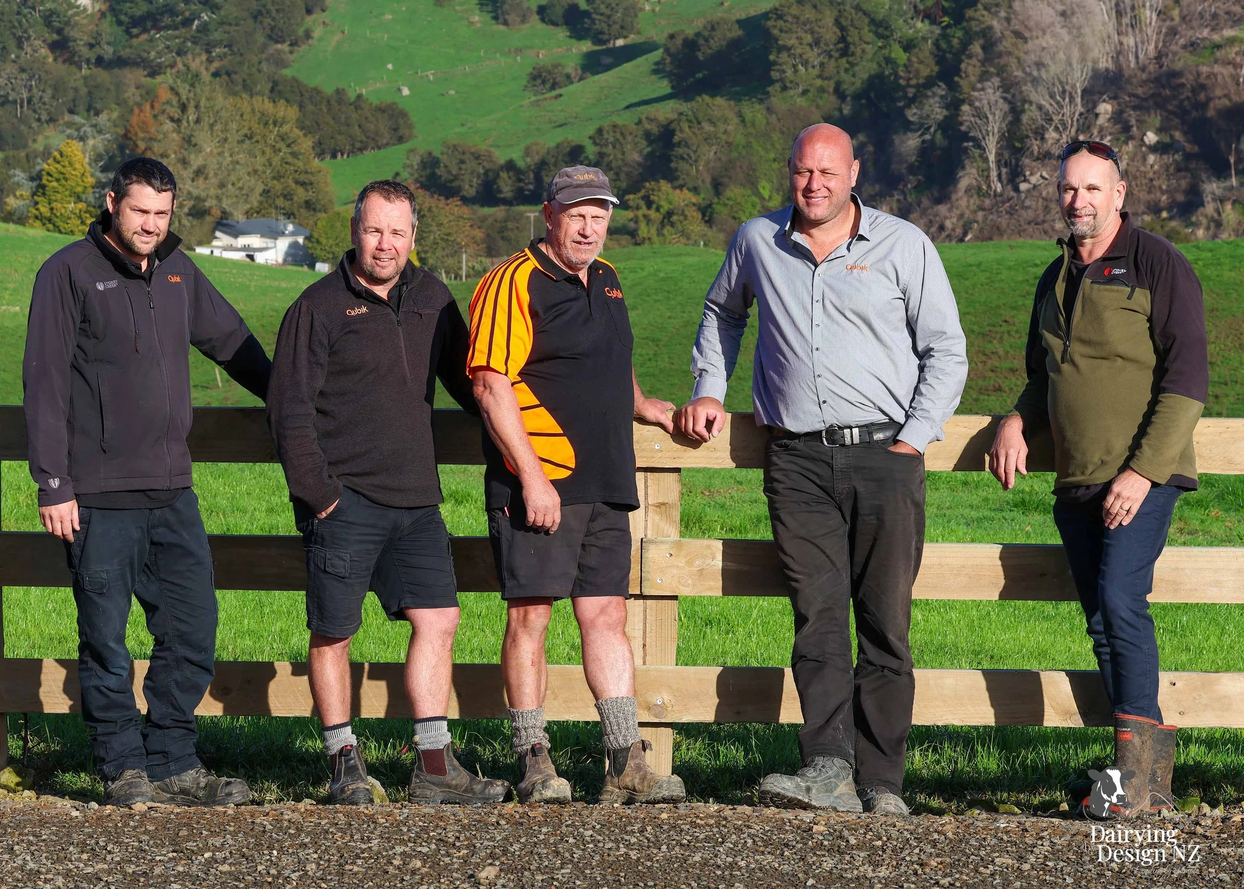  South Waikato rotary dairy shed development designed for efficient milking and cow flow built by Don Chapman Waikato Ltd, featuring a Moa Rotary Platform, yard work by Leask Engineering, feed pad by K&amp;B Builders, electrical work by Laser Electri