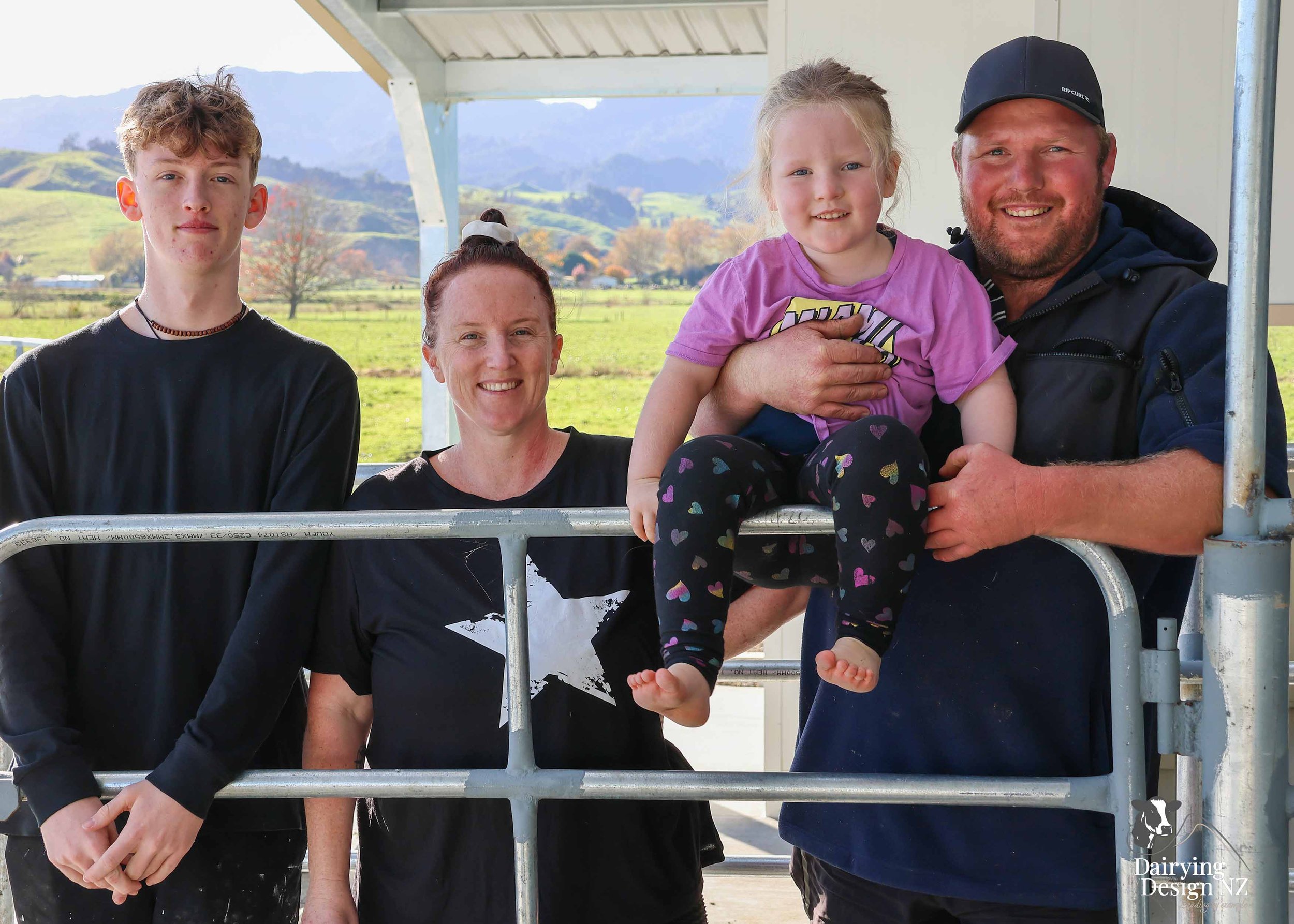  Waikato rotary dairy shed development designed for efficient milking and cow flow built by Don Chapman Waikato Ltd, featuring a Kopu Engineering Platform, yard work by Leask Engineering, milking plant by Ngatea Milking &amp; Pumping, Milkhub system 