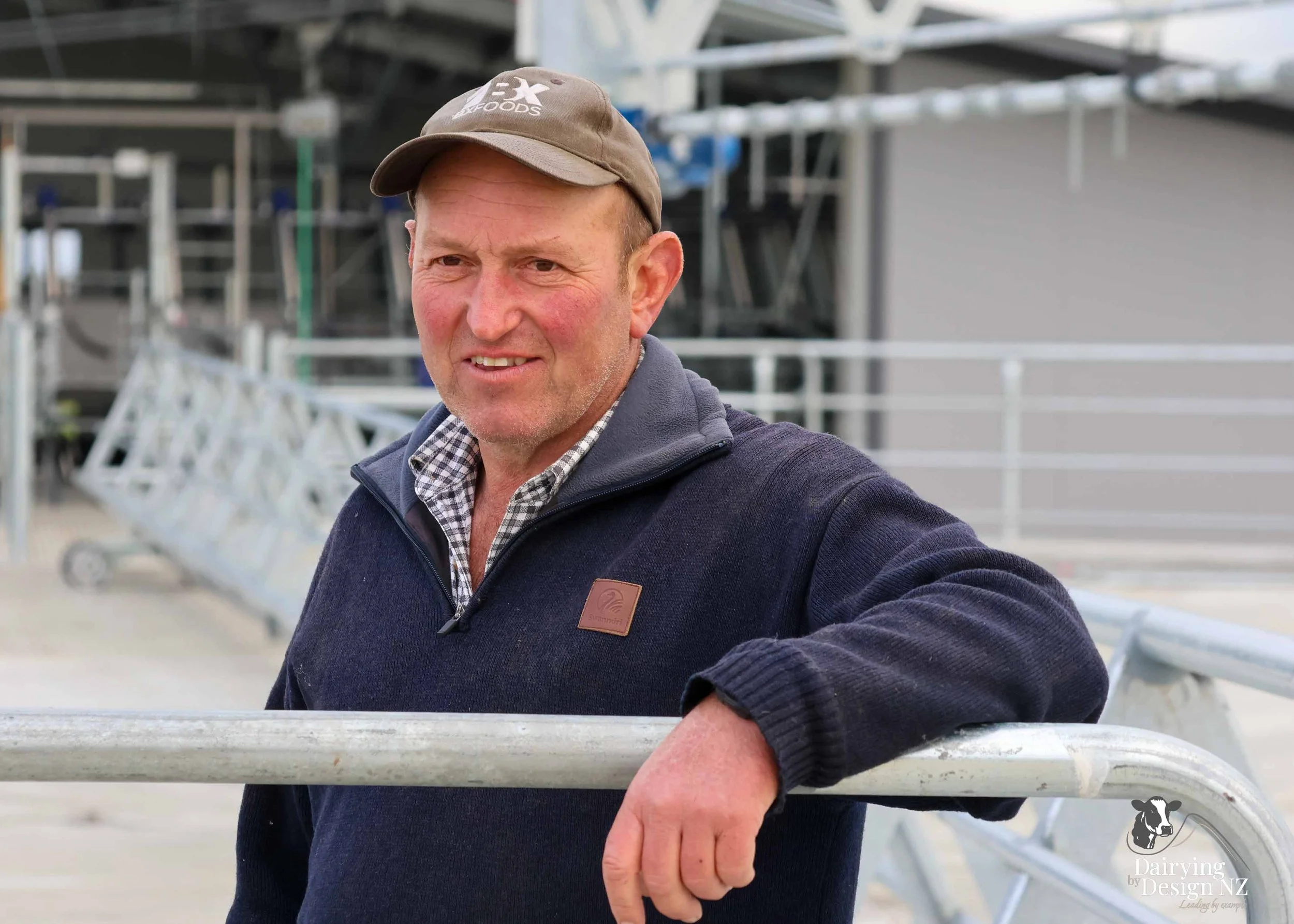  Canterbury rotary dairy shed development designed for efficient milking and cow flow built by Rural Building Solutions, featuring a Donald Engineering Rotary Platform, Earthworks by Densem Contracting 2010 Ltd, Refrigeration by Dairycool, Feed silos
