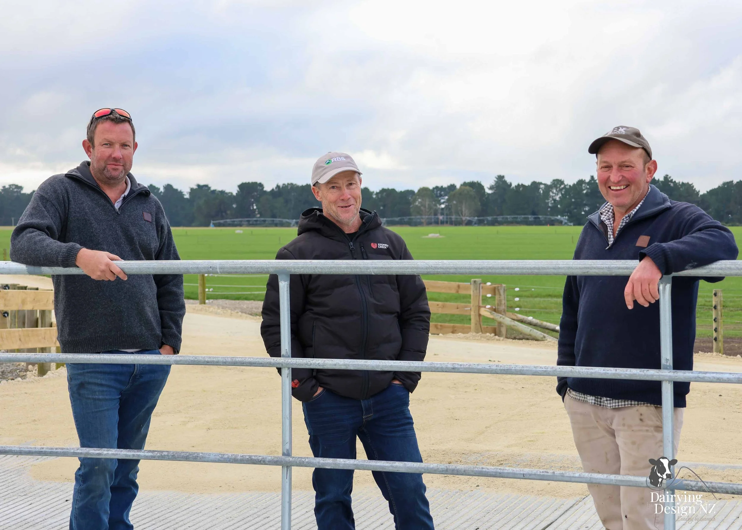  Canterbury rotary dairy shed development designed for efficient milking and cow flow built by Rural Building Solutions, featuring a Donald Engineering Rotary Platform, Earthworks by Densem Contracting 2010 Ltd, Refrigeration by Dairycool, Feed silos
