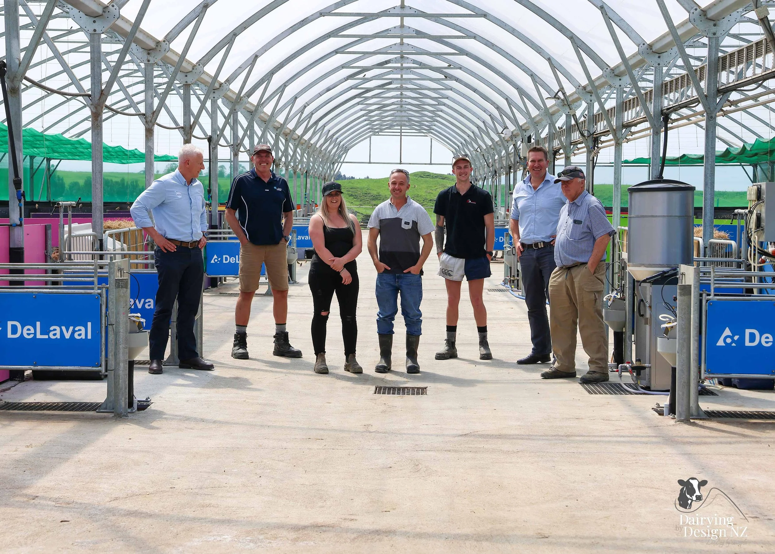  Waikato Calf barn development designed for calf health built by Broomfield Construction, Electrical work by Laser Electrical Putaruru, Robotic Calf Feeders by Pratt Milking Machines (PML), Earthworks by WR Mankelow, Calf Feed by Maxum Food, project 