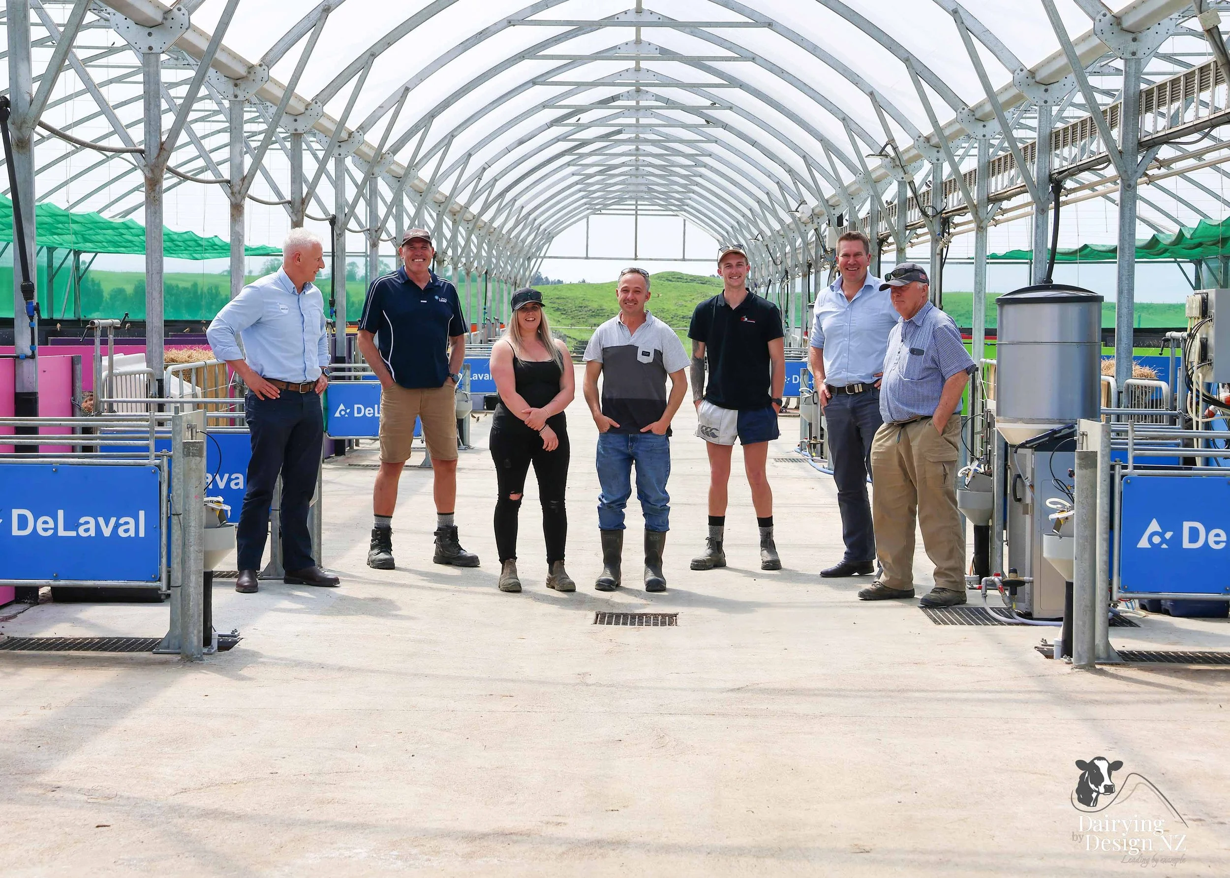 Waikato Calf barn development designed for calf health built by Broomfield Construction, Electrical work by Laser Electrical Putaruru, Robotic Calf Feeders by Pratt Milking Machines (PML), Earthworks by WR Mankelow, Calf Feed by Maxum Food, project 