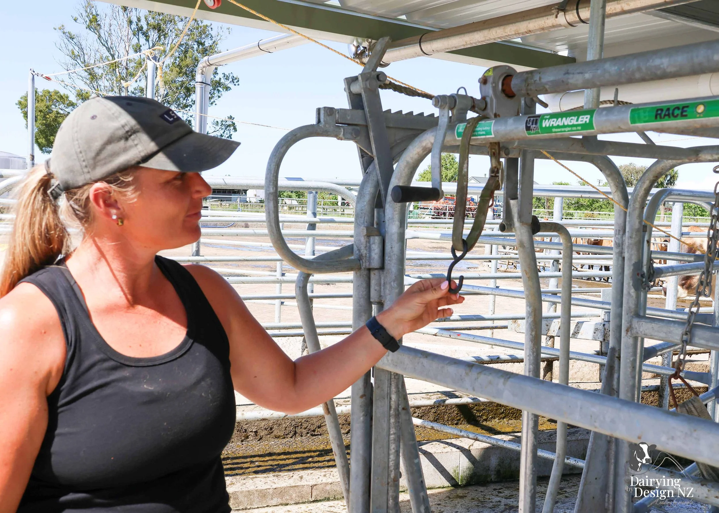  Whakatane rotary dairy shed development designed for efficient milking and cow flow built by Yates Carpentry &amp; Construction, Milking plant install by 60/40 Milking, yard work by WJ Dippie, Milking platform by Landmore Agri, Effluent storage by K