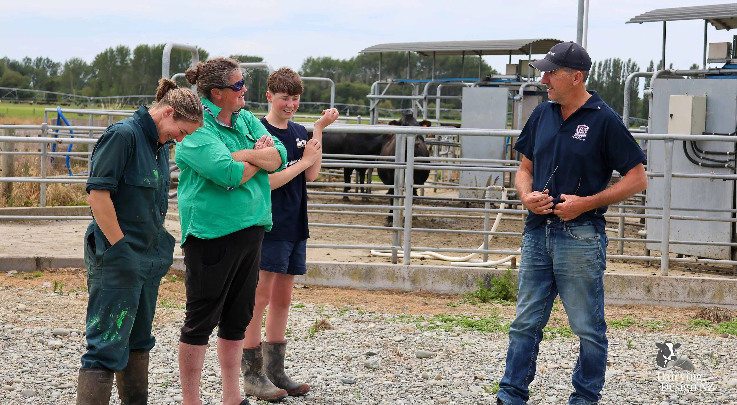  Canterbury robotic dairy shed development designed for efficient milking and cow flow Milking pant and effluent by Canterbury Farm Services, featuring Solar system by Sunergy Solar, Stock feed supplier is Pye Group, Earthworks by Oliver Brothers, pr