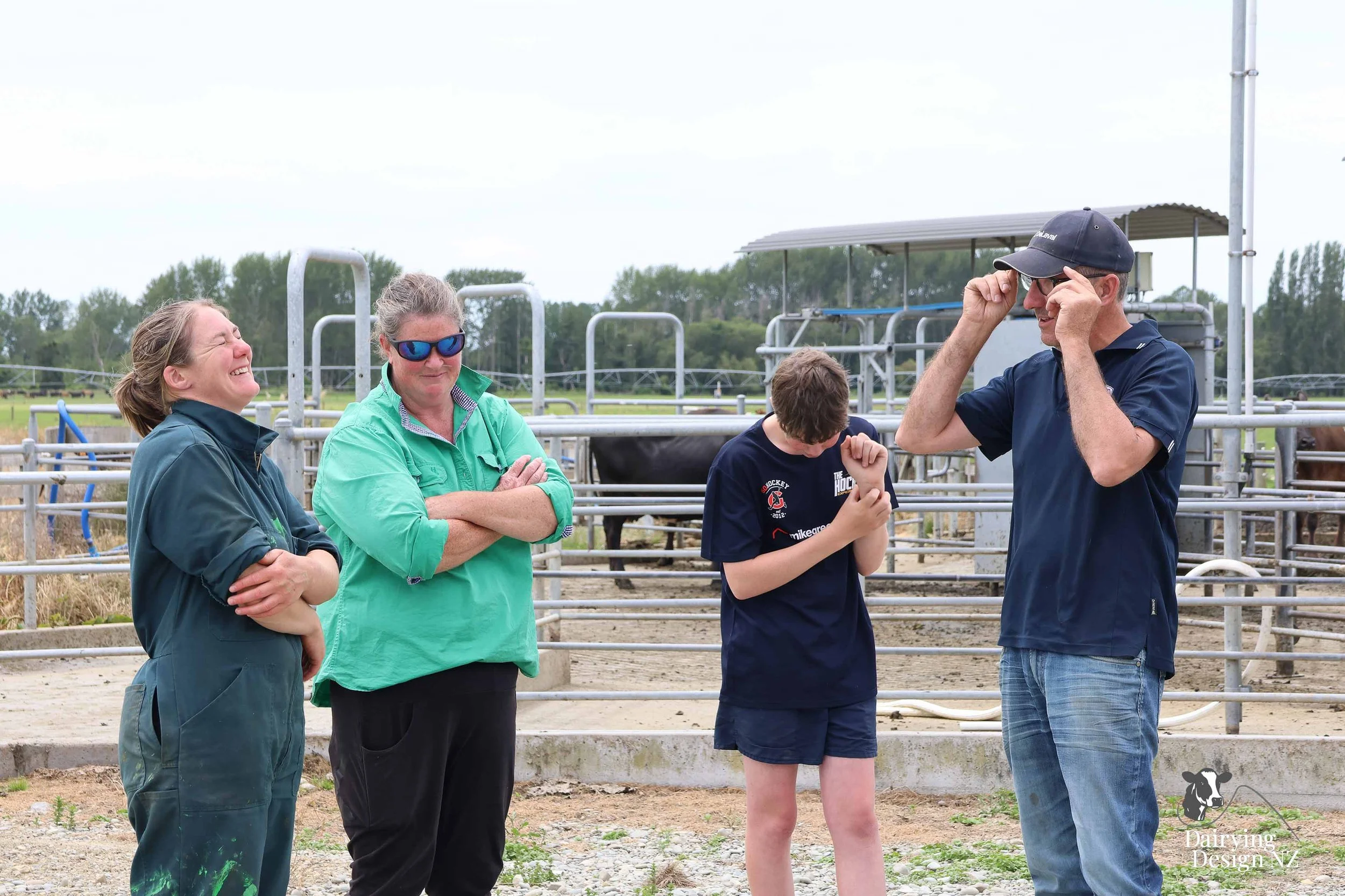  Canterbury robotic dairy shed development designed for efficient milking and cow flow Milking pant and effluent by Canterbury Farm Services, featuring Solar system by Sunergy Solar, Stock feed supplier is Pye Group, Earthworks by Oliver Brothers, pr