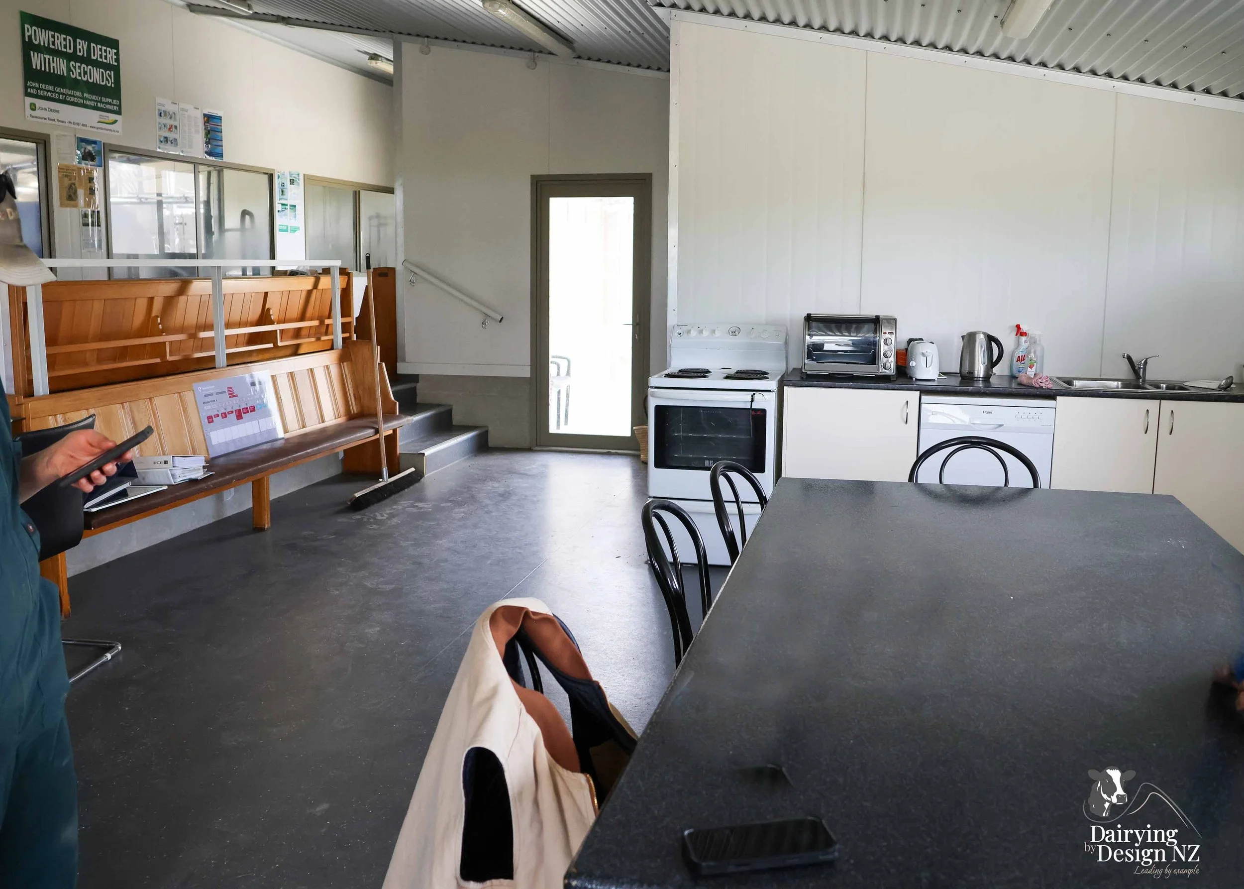  Canterbury robotic dairy shed development designed for efficient milking and cow flow Milking pant and effluent by Canterbury Farm Services, featuring Solar system by Sunergy Solar, Stock feed supplier is Pye Group, Earthworks by Oliver Brothers, pr