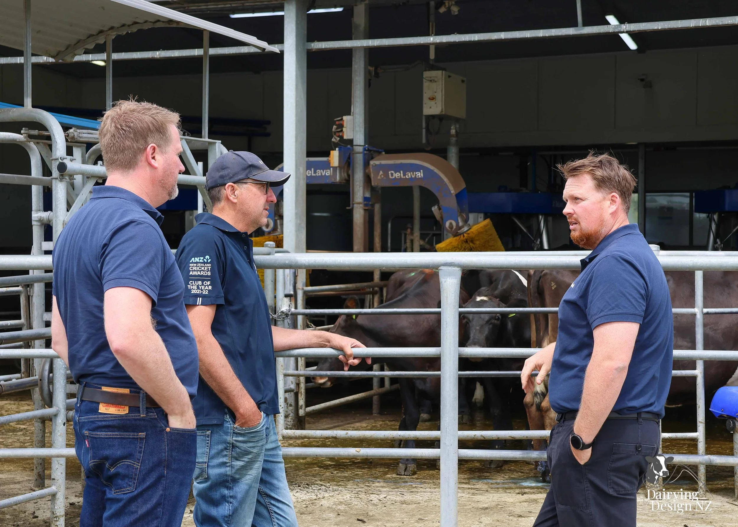  Canterbury robotic dairy shed development designed for efficient milking and cow flow Milking pant and effluent by Canterbury Farm Services, featuring Solar system by Sunergy Solar, Stock feed supplier is Pye Group, Earthworks by Oliver Brothers, pr