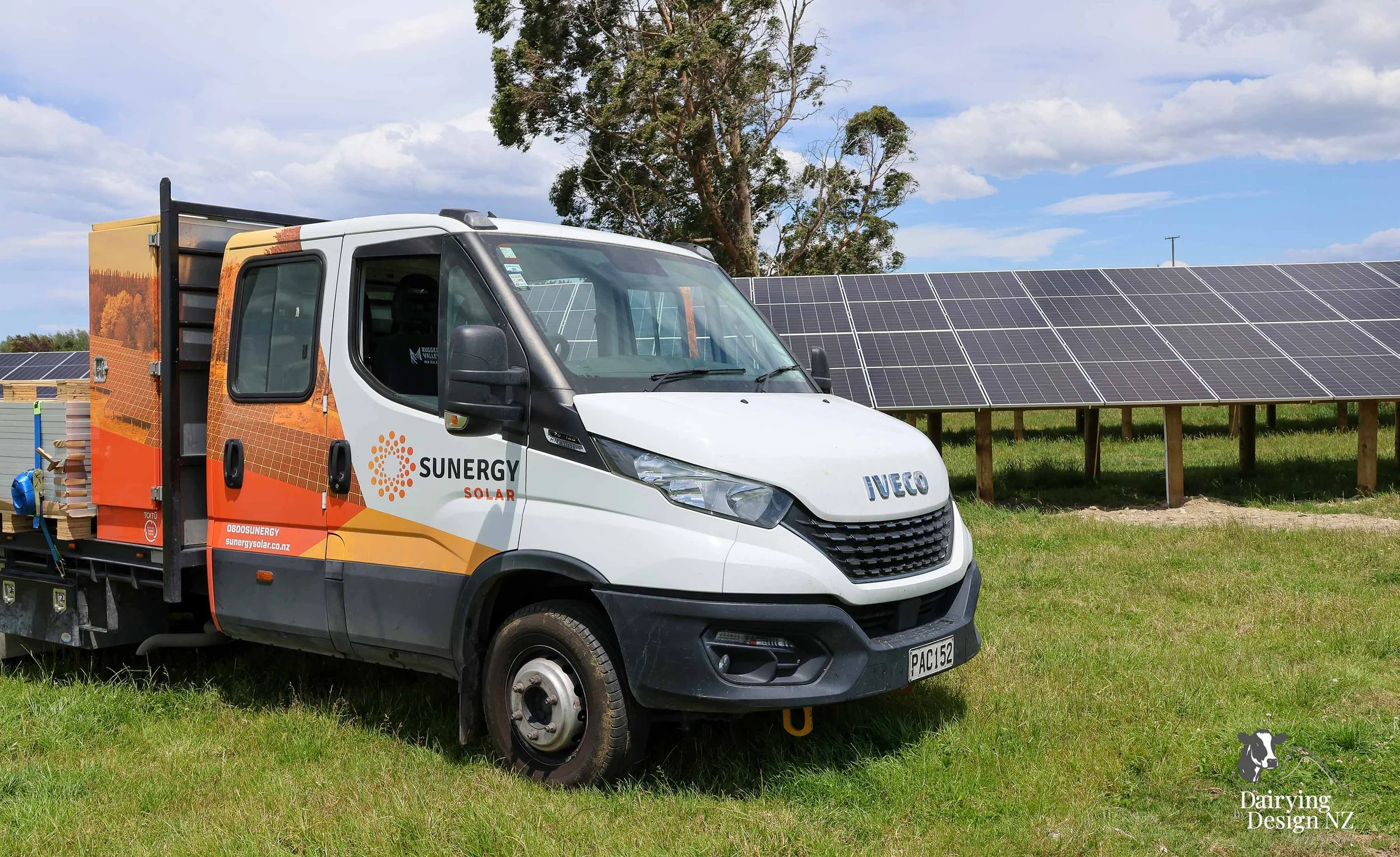  Canterbury robotic dairy shed development designed for efficient milking and cow flow Milking pant and effluent by Canterbury Farm Services, featuring Solar system by Sunergy Solar, Stock feed supplier is Pye Group, Earthworks by Oliver Brothers, pr