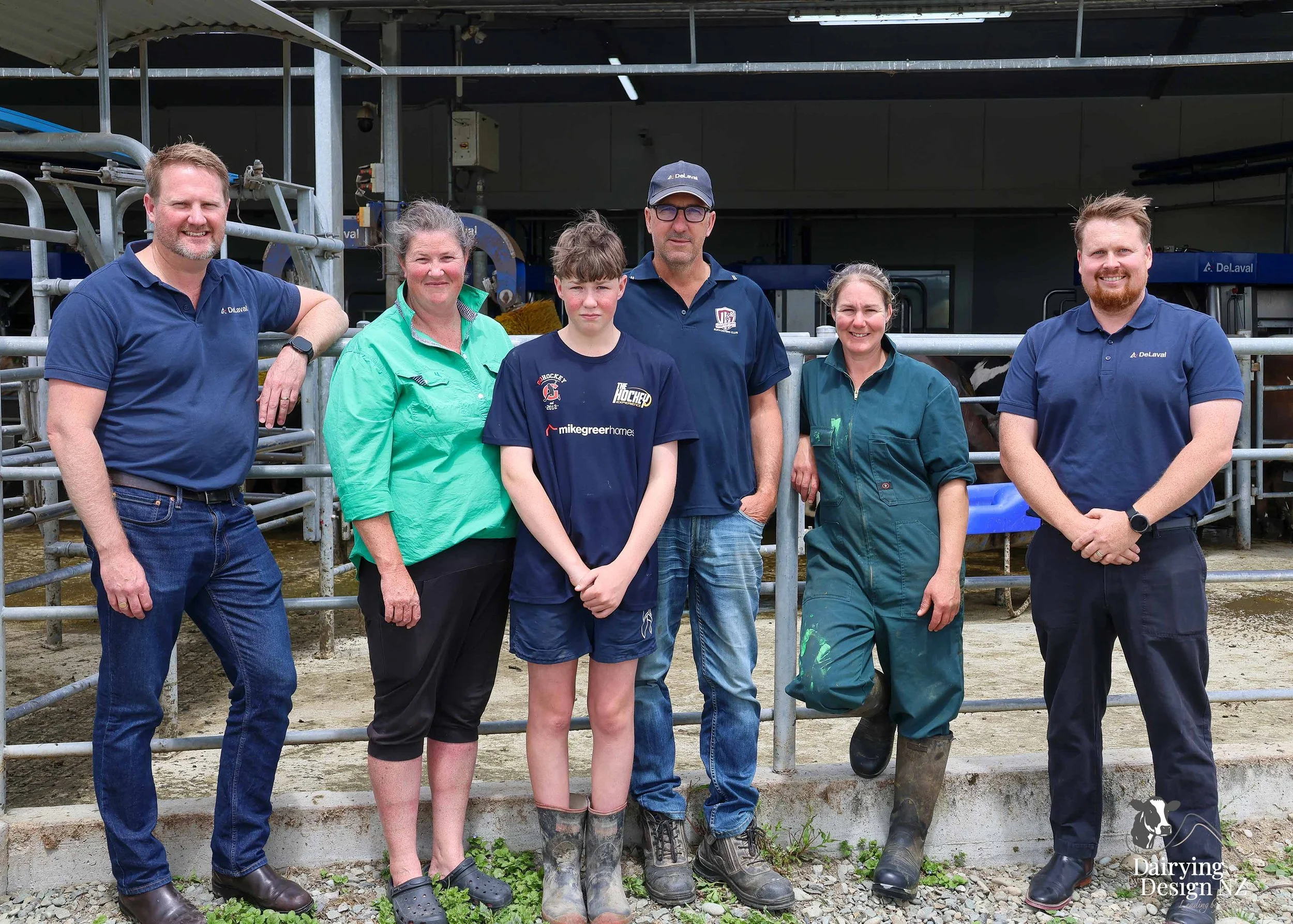  Canterbury robotic dairy shed development designed for efficient milking and cow flow Milking pant and effluent by Canterbury Farm Services, featuring Solar system by Sunergy Solar, Stock feed supplier is Pye Group, Earthworks by Oliver Brothers, pr