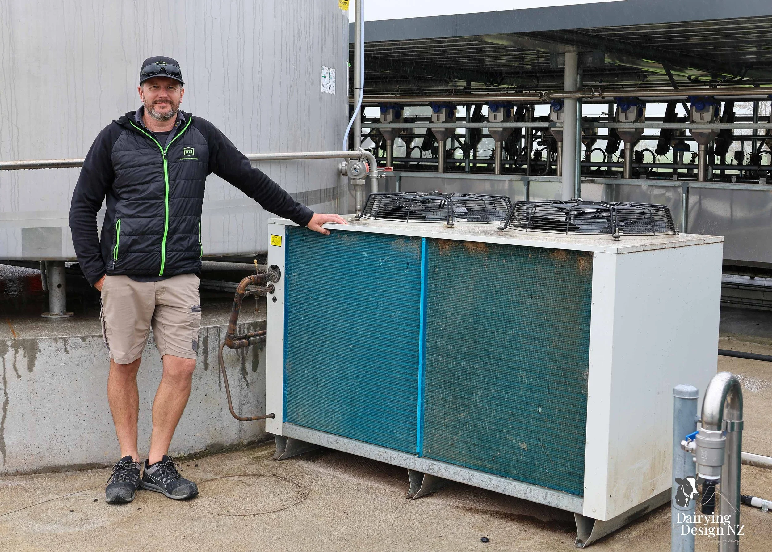  Waikato herringbone dairy shed development designed for efficient milking and cow flow built by WD Davenport Ltd, yard work by Rural Engineering, Milking plant install by Morley Engineering, Electrical work by King Electrical, Effluent by Reid &amp;