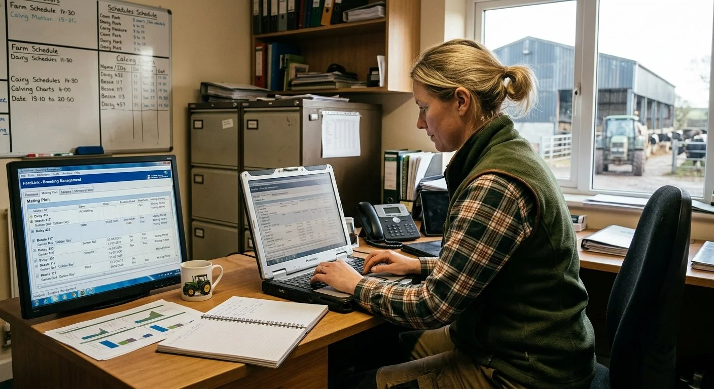 Cow activity and technology for heat detection