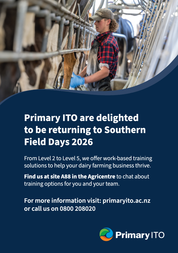 “Primary ITO offers work based training solutions to help your dairy farming business thrive.”