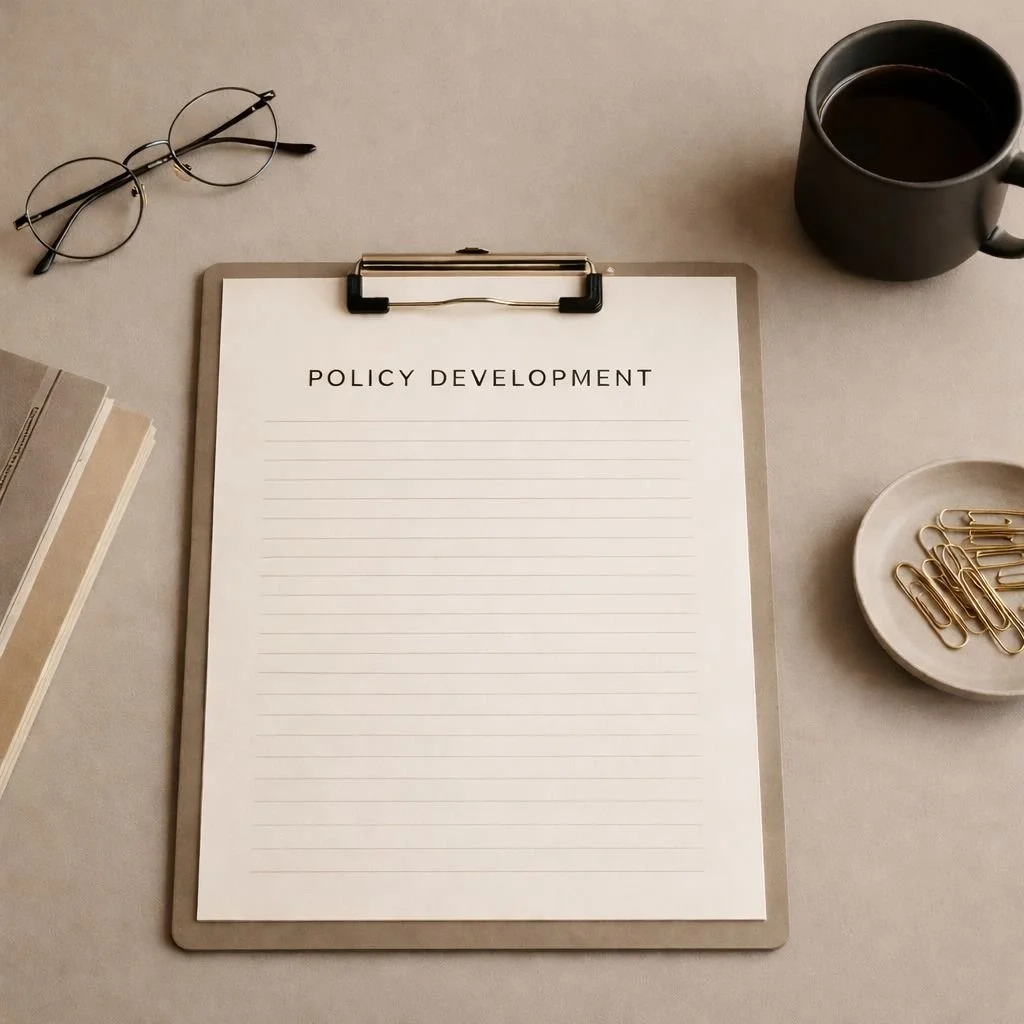 A botanical illustration of a green, elongated leaf with multiple smaller leaves attached to a central stem, on a light cream background.