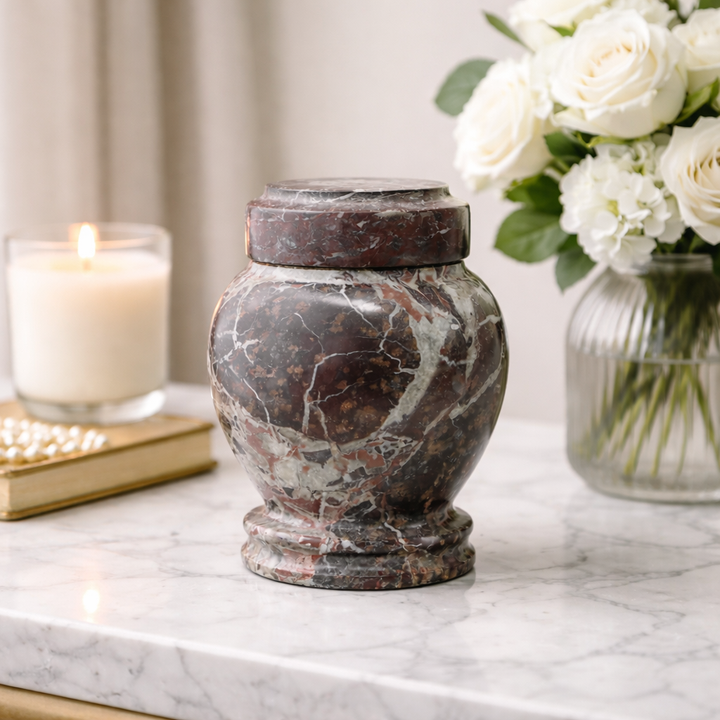Crimson Vale Marble Keepsake/Urn
