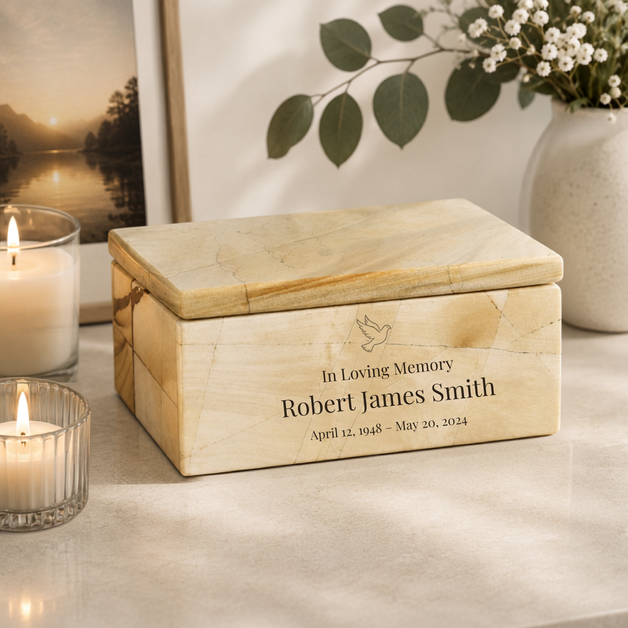 Isolde Marble Storage Box