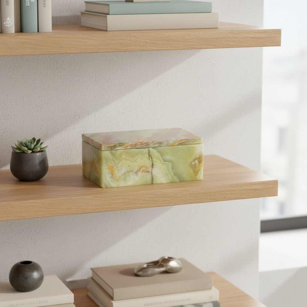 Selene Marble Storage Box