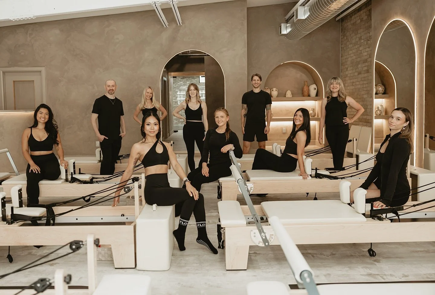 Our team is the essence of the FLO experience.

Whether you&rsquo;re on the Reformer, the Mat, or deep in your Yoga practice, every class, every breath, and every transformative moment is shaped by their passion, precision, and unwavering commitment 