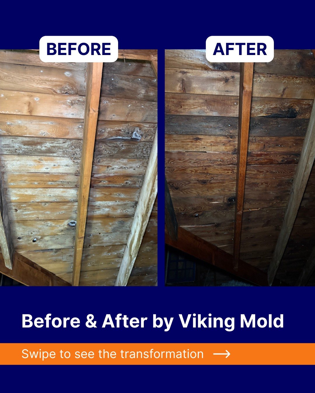 Before ➡️ After
Safe, clean, and ready for the market.

#MilwaukeeRealtors #MKEHomes #RealEstatePrep #AtticRemediation #MoldTreatment #BeforeAndAfterTransformation