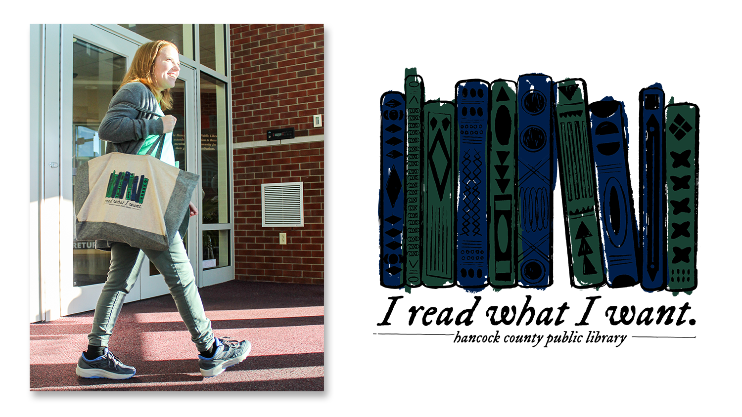 Tote bag designed for a promotional giveaway during Banned Books Week. Illustrated and designed in Procreate and Illustrator. 