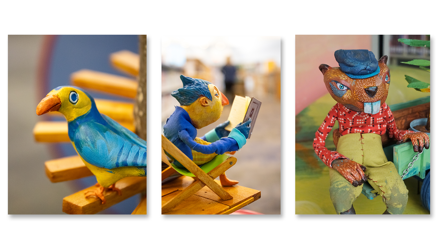 Meet the characters of Over, Under and Beyond!