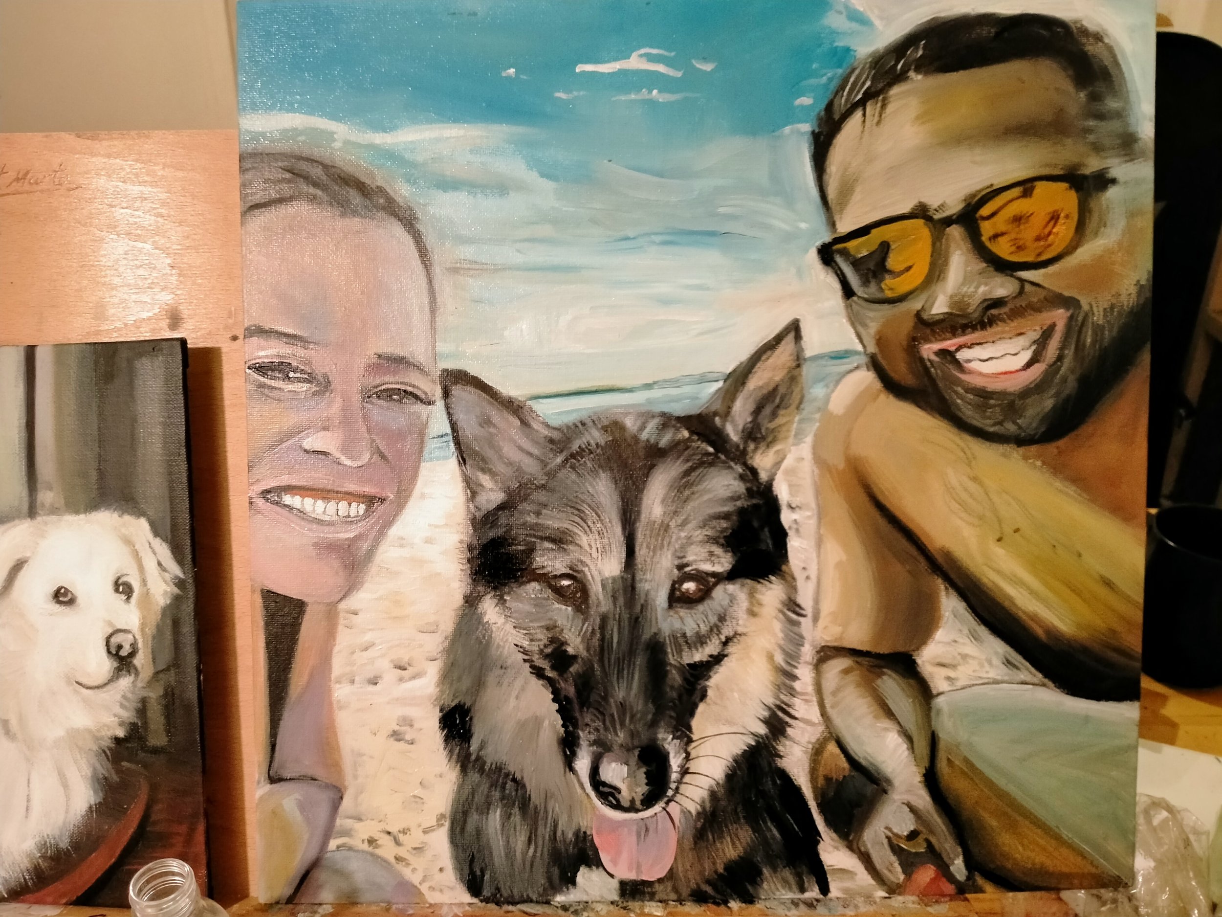 Christmas works in progress