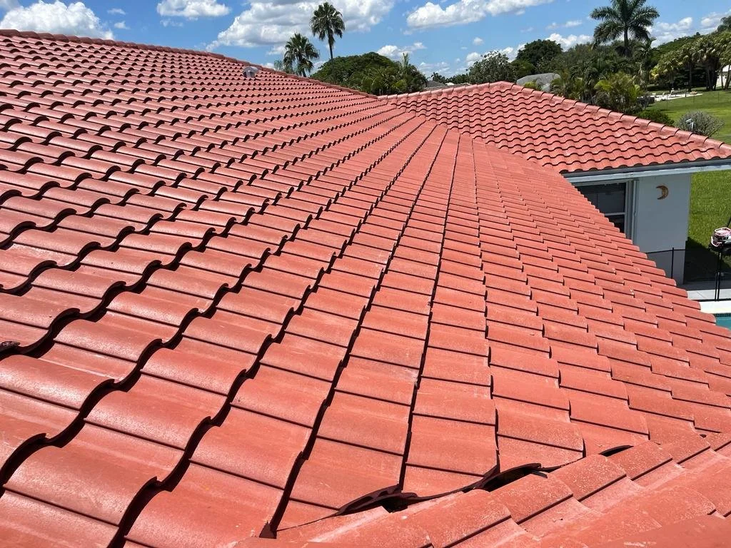 New tile roof in the Redlands, Fl