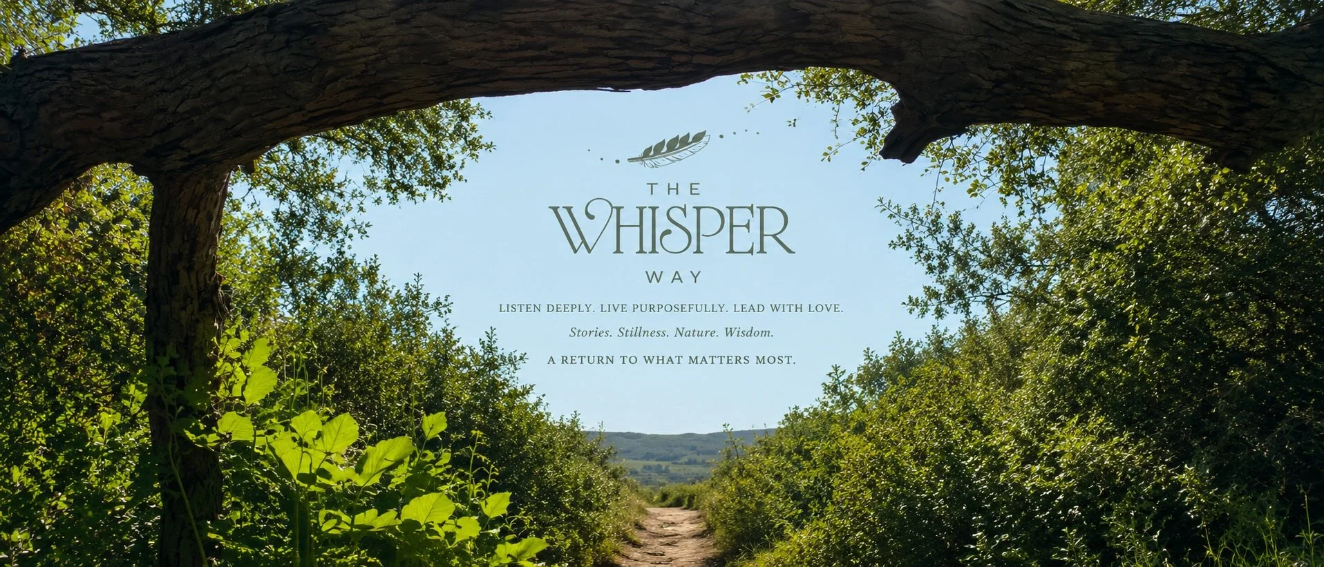The Whisper Way: Remembering What the Natural World Has Been Trying to Teach Us All Along