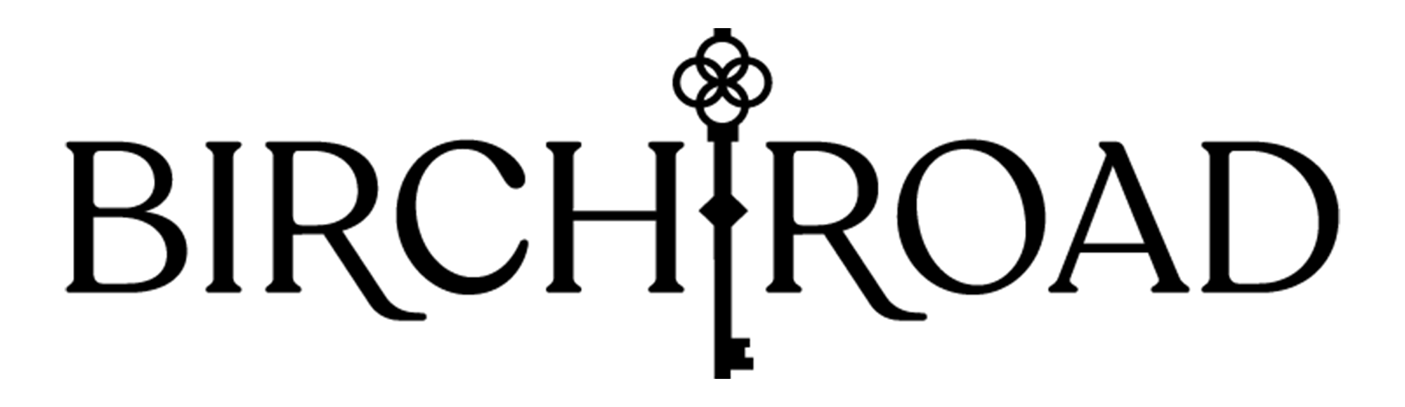 BIRCHROAD logo with a stylized key integrated into the letter 'H'