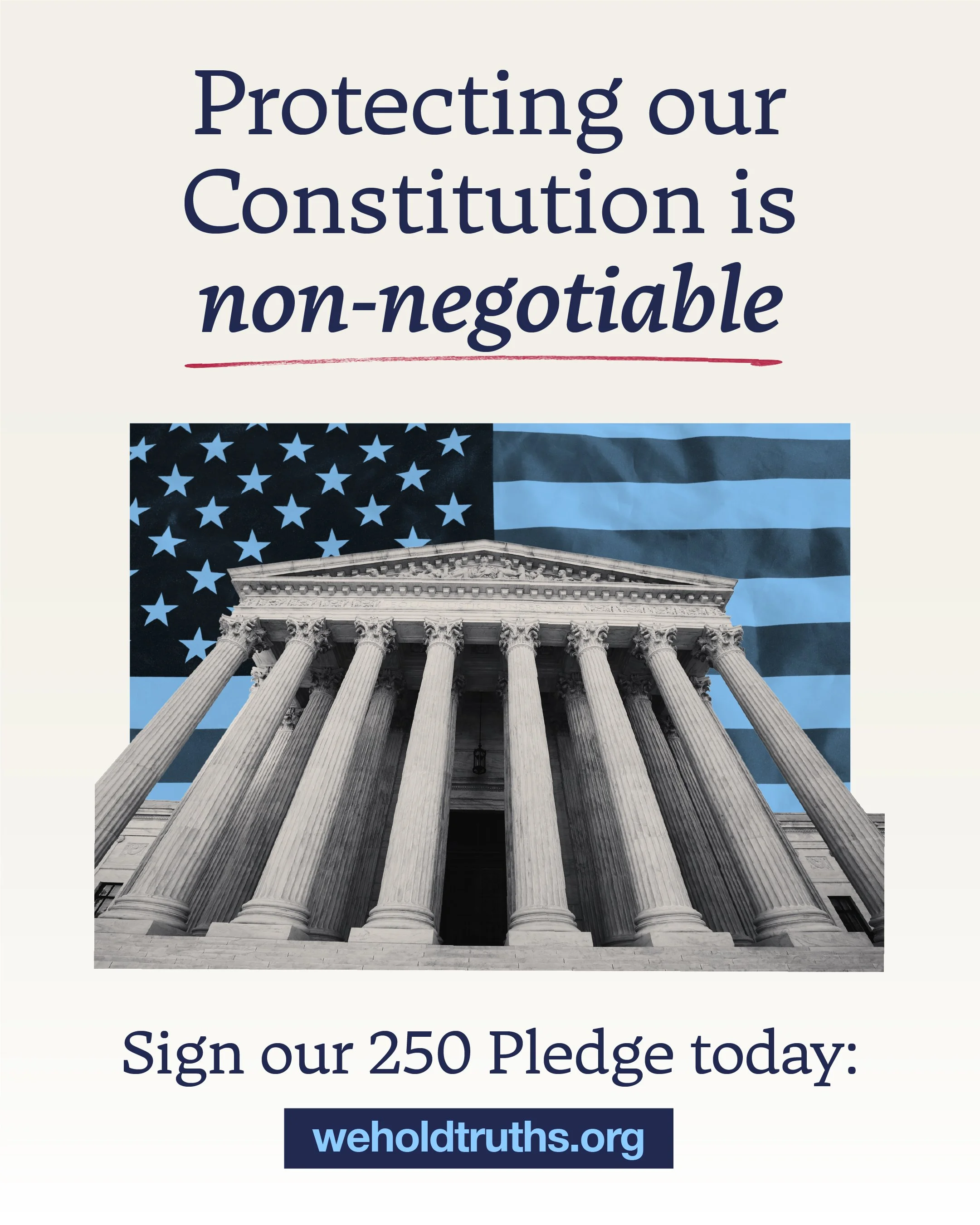 Protecting our Constitution is non-negotiable