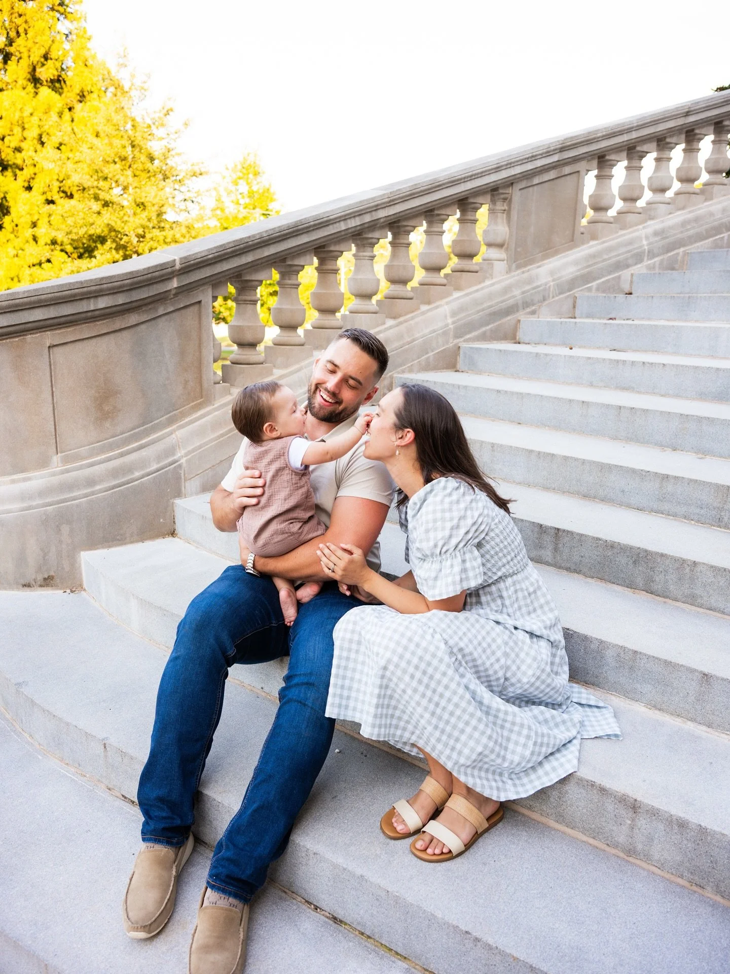 Two things about this session made me ridiculously happy. Babies! And my fave Fall spot's gorgeous steps reopened! 
Sometimes it's the little things that bring the most joy 😉

Now that I'm back to scheduling, I'm all about real estate, travel, and t