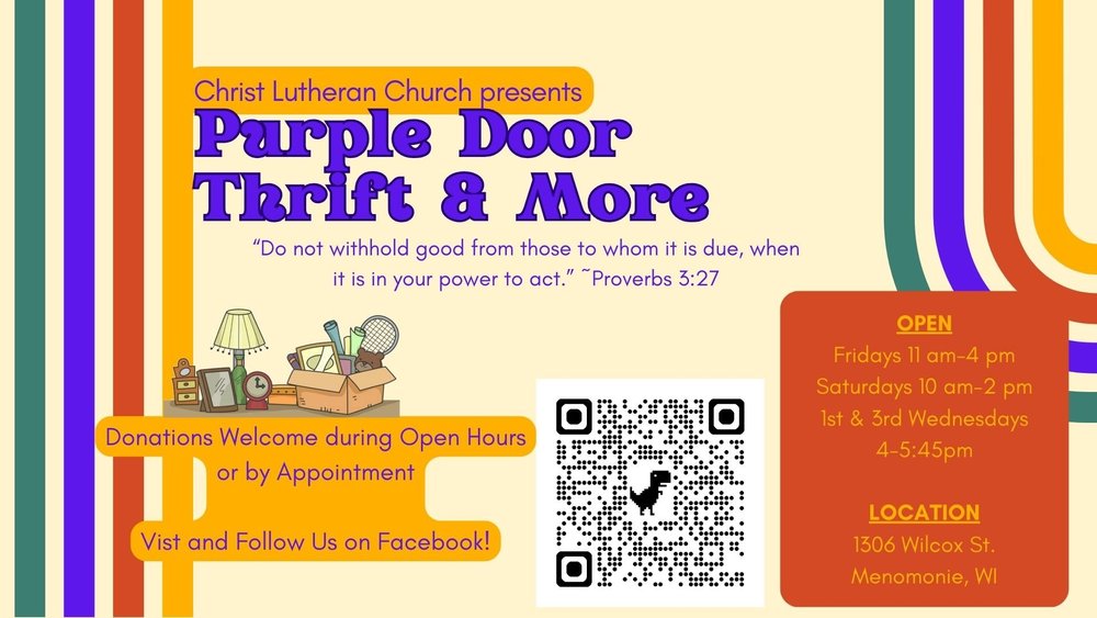 Purple Door Thrift & More Volunteer Signup | Volunteer Now - Support ...