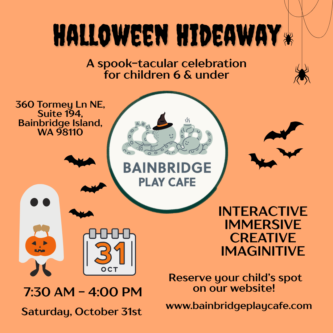 Halloween Hideaway at Bainbridge Play Cafe