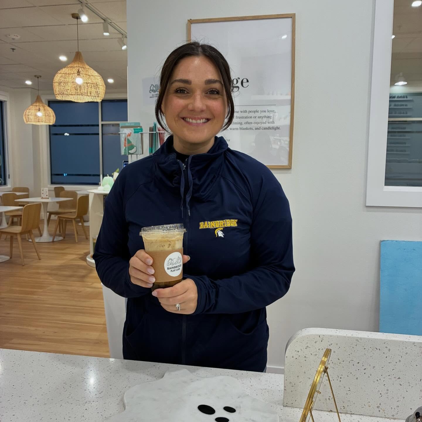 Did you know we open bright and early at 7:00 AM Monday - Saturday? Our loyal customer Amanda loves placing her mobile pick-up order before 7:30 AM on weekday mornings so she can swing by and grab her drink before heading to work at the high school. 