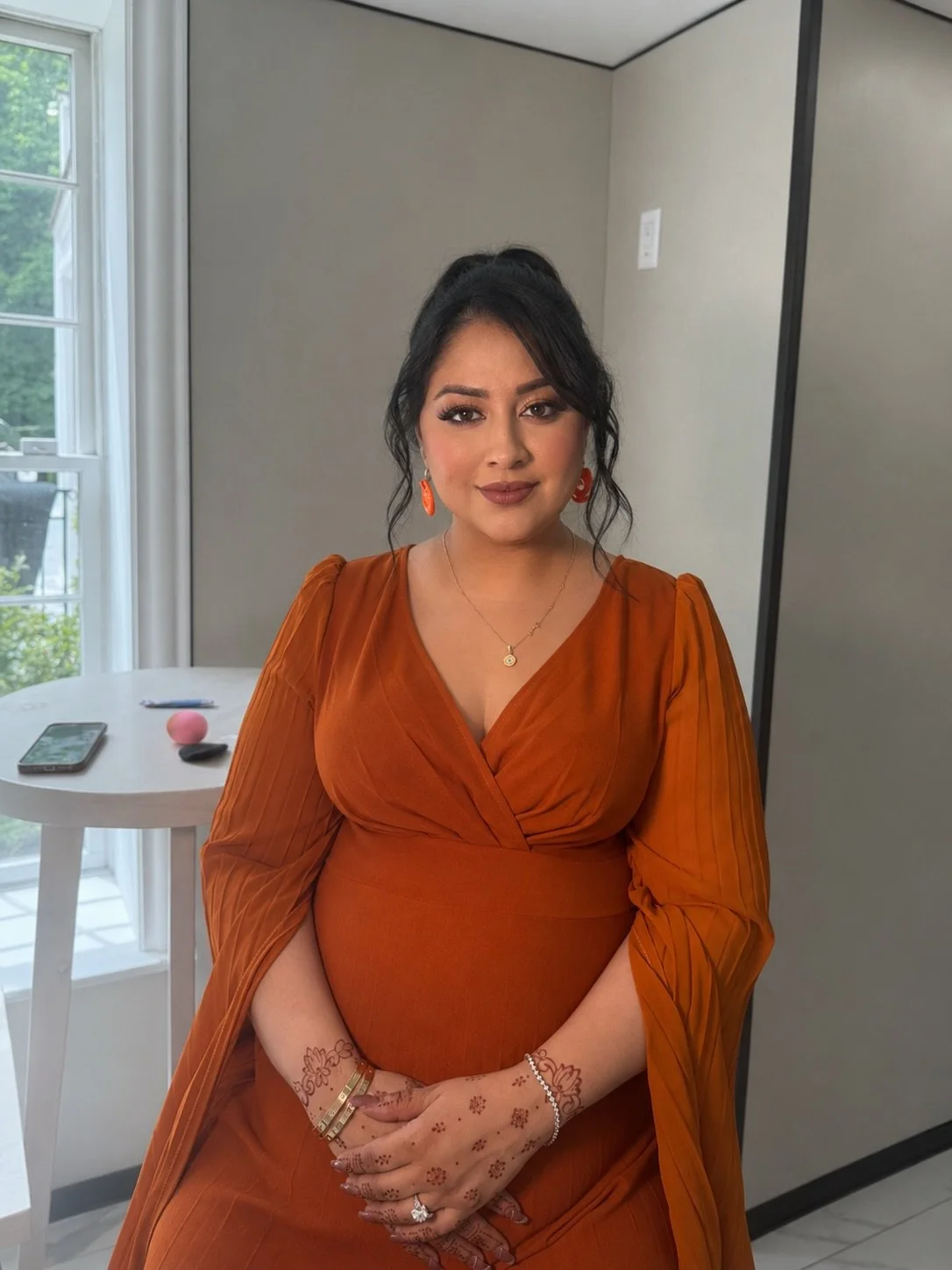 K i r a n ✨
Hair &amp; Makeup~ @makeupbyprat 
.
.
.
#babyshowerglam #nyackmakeupartist #rocklandmakeupartist #whiteplains
