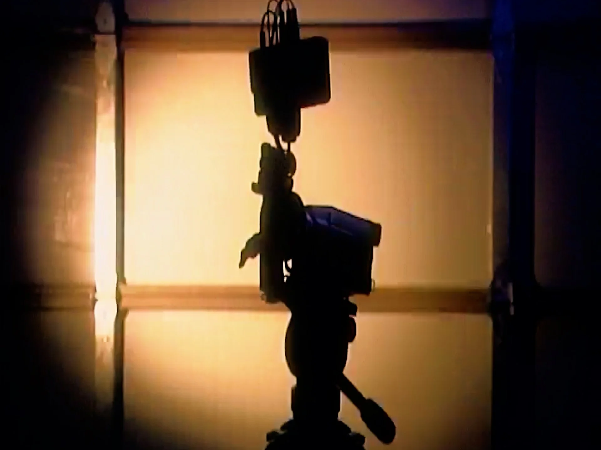 A shot of the Panasonic NV-DS50 silhouetted as a promo image