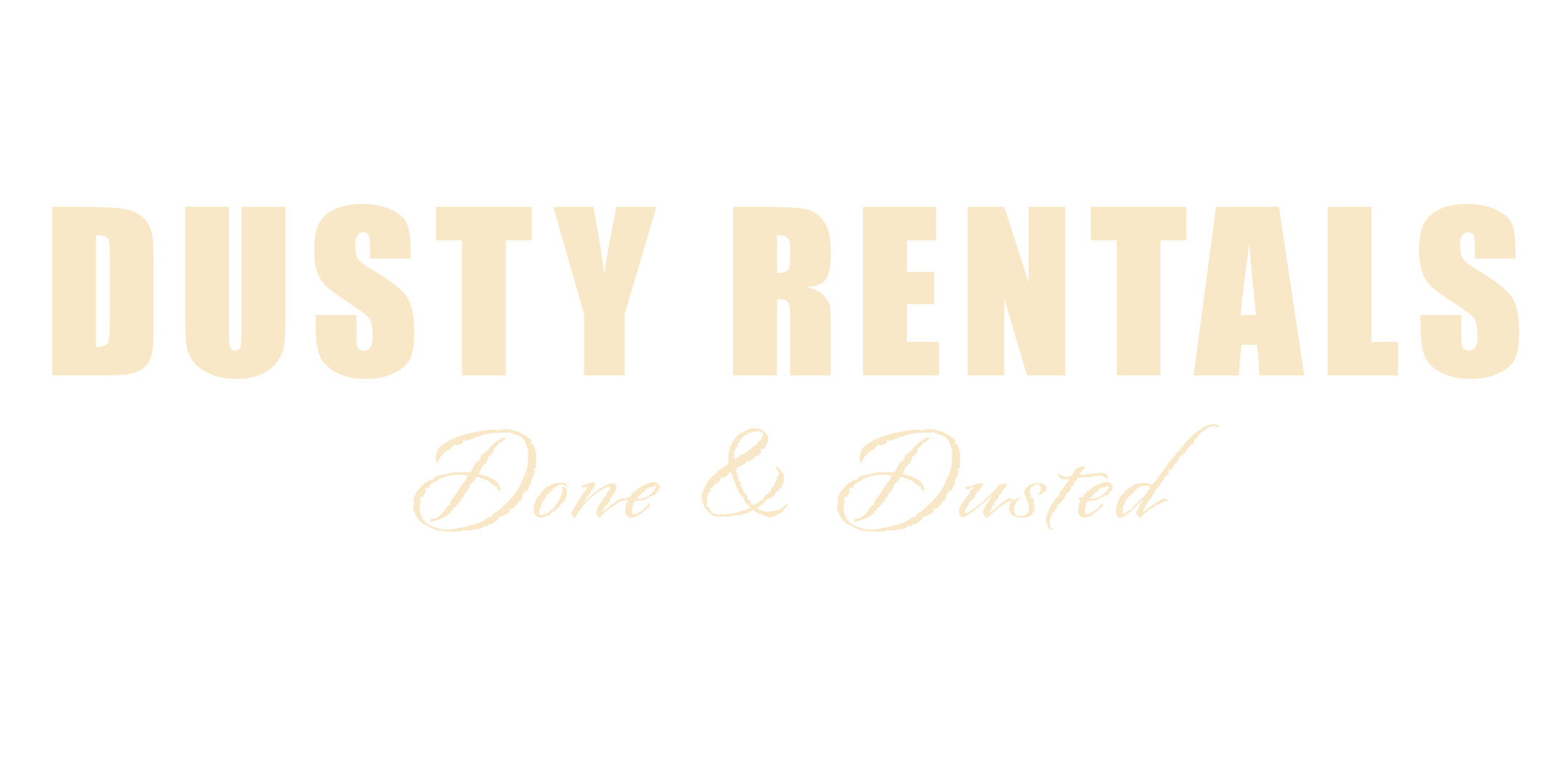 The Main Dusty rentals logo