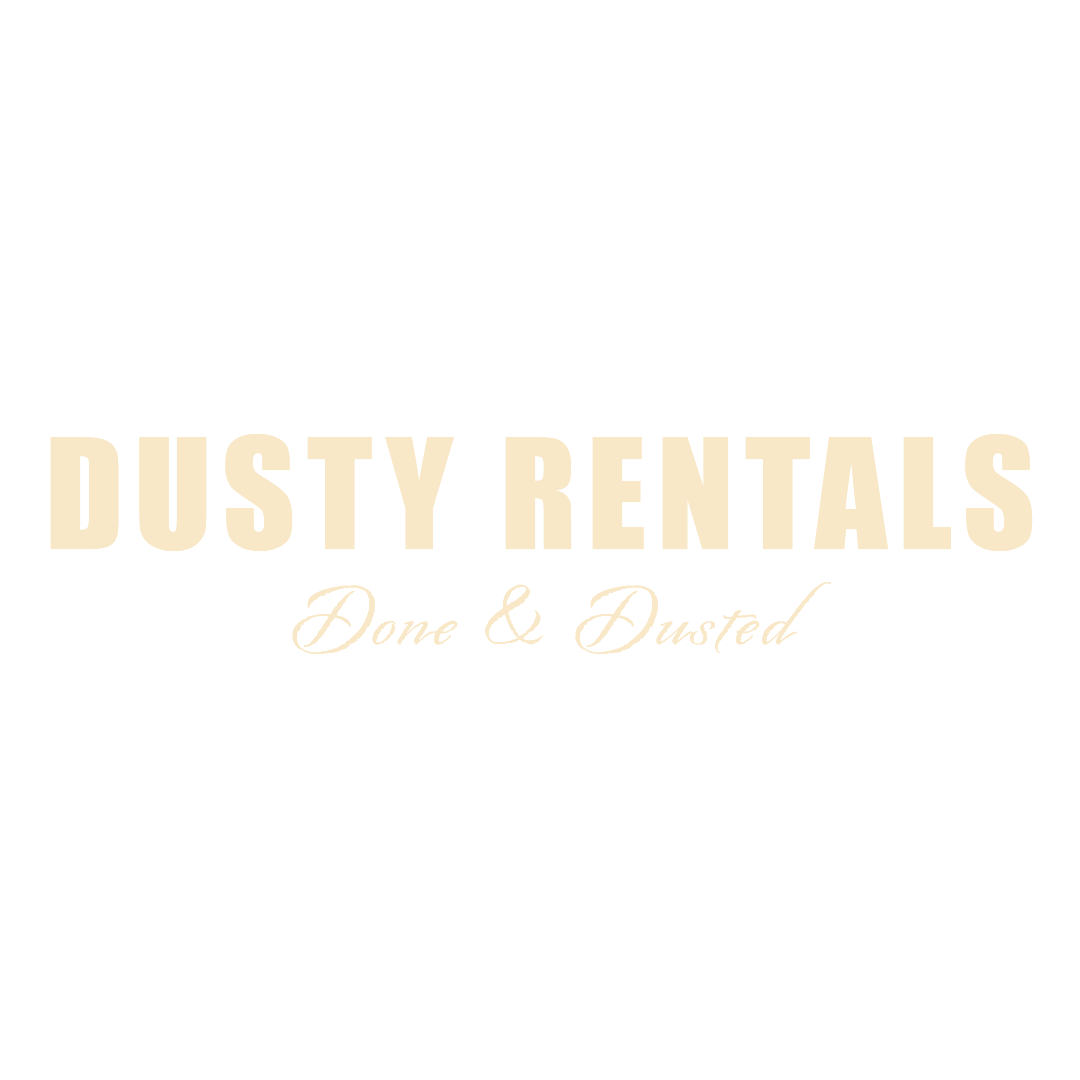 The Dusty Rentals logo in its primary highlight colour